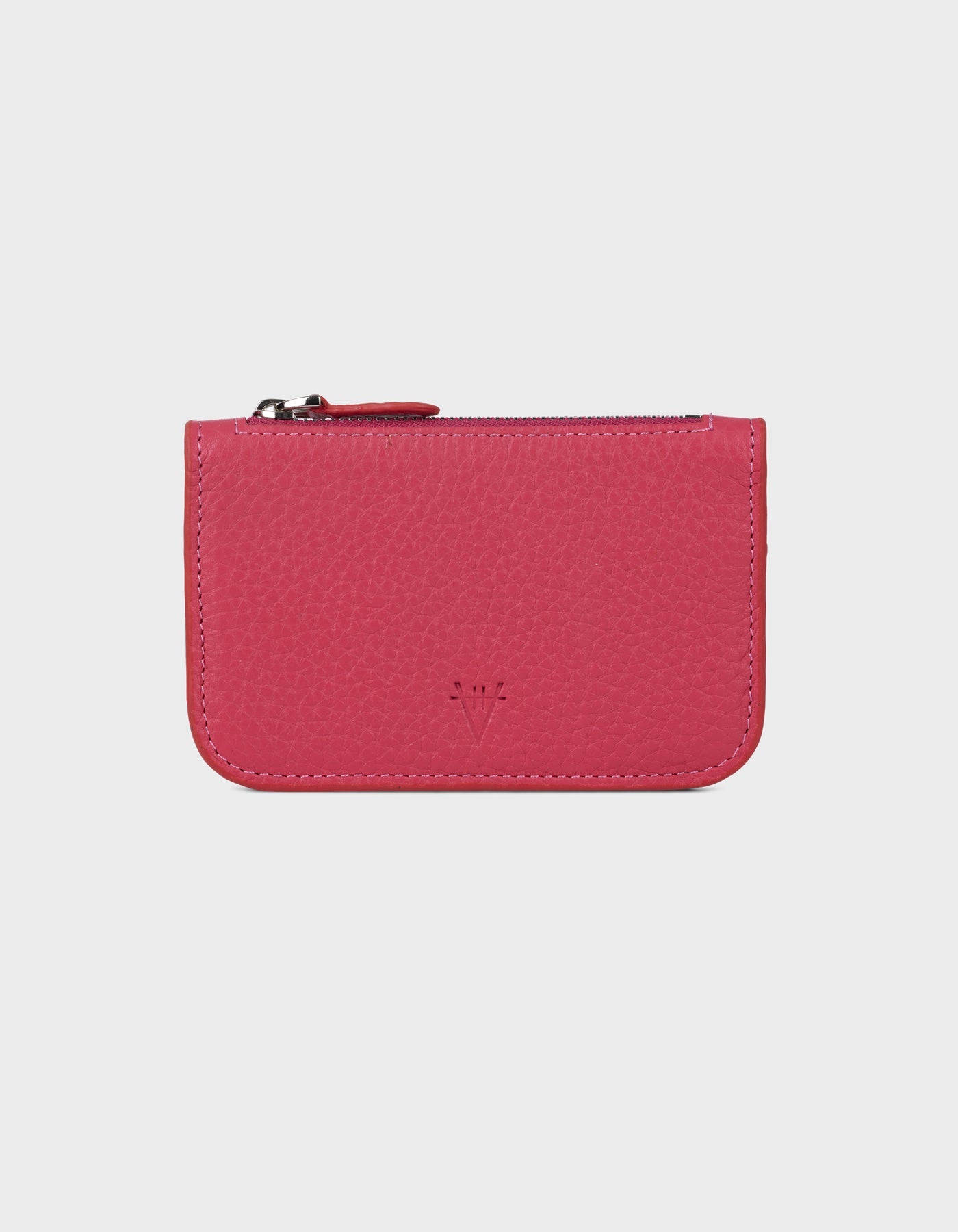 Hiva Atelier | Alae Coin Purse & Card Holder Fuchsia | Beautiful and Versatile Leather Accessories