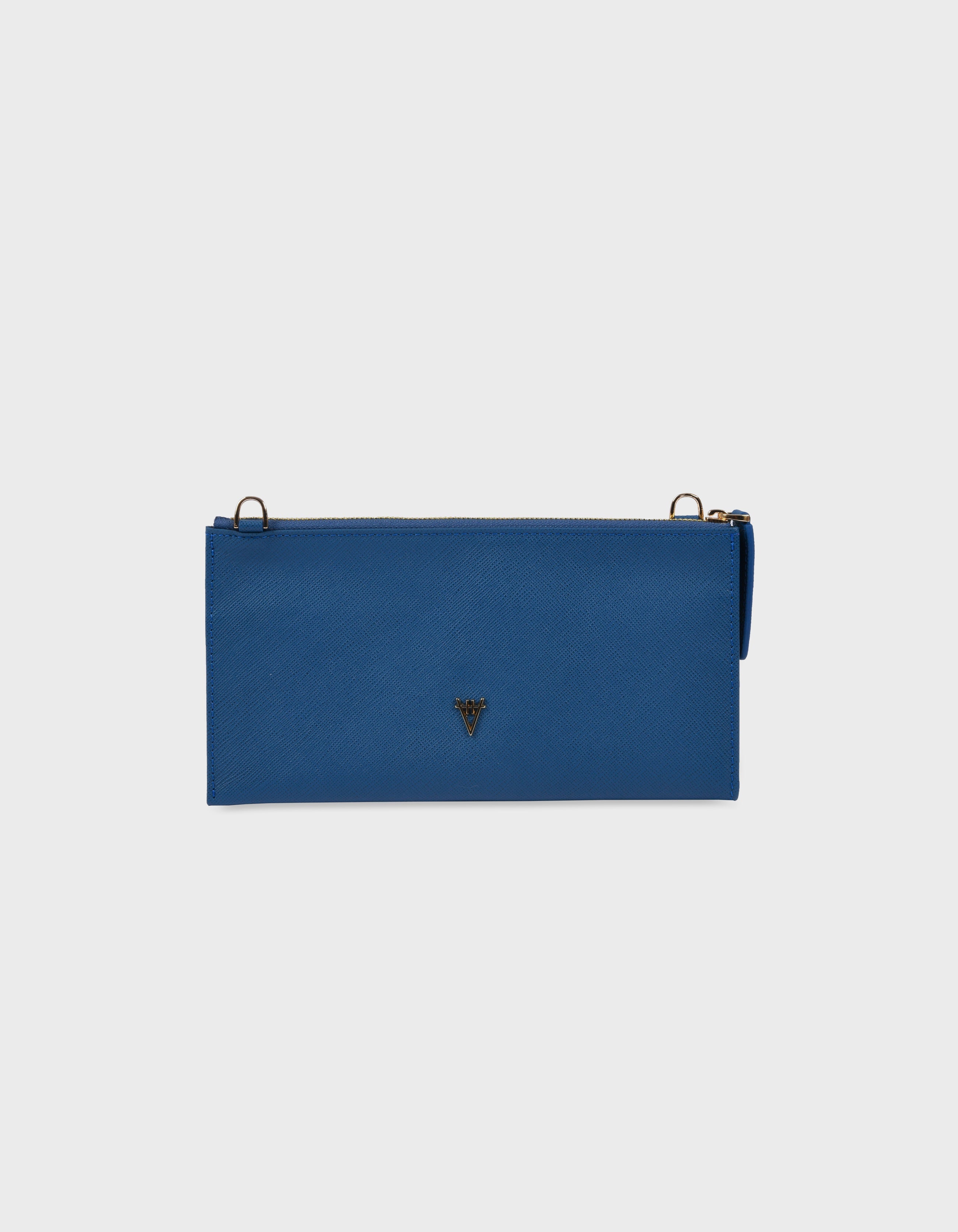 HiVa Atelier | Omnia Clutch Bag BLUE SAPPHIRE | Beautiful and Versatile Leather Accessories