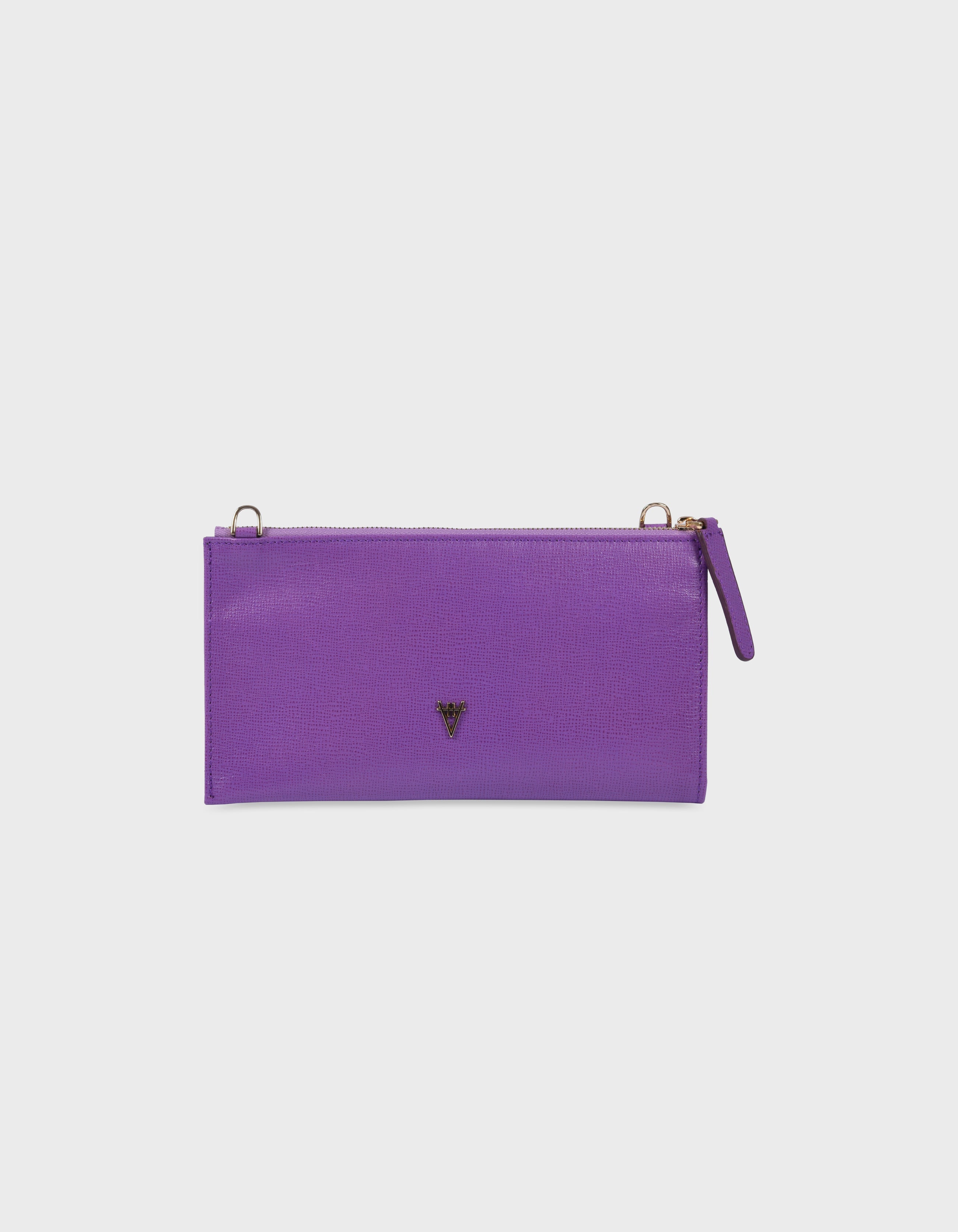 HiVa Atelier | Omnia Clutch Bag PURPLE | Beautiful and Versatile Leather Accessories