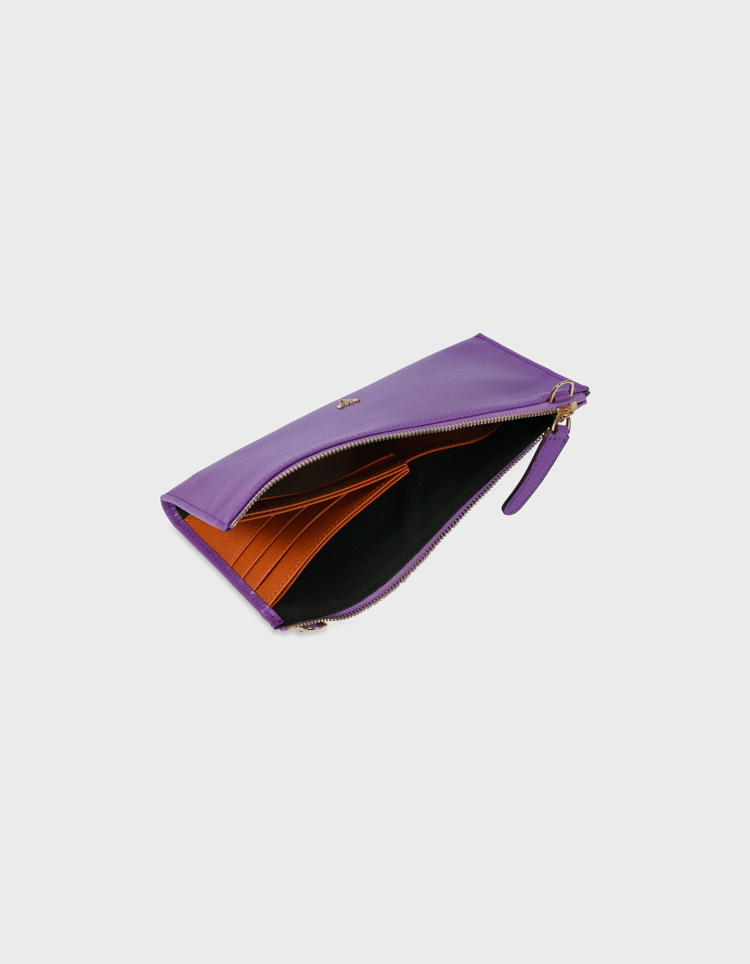 HiVa Atelier | Omnia Clutch Bag PURPLE | Beautiful and Versatile Leather Accessories
