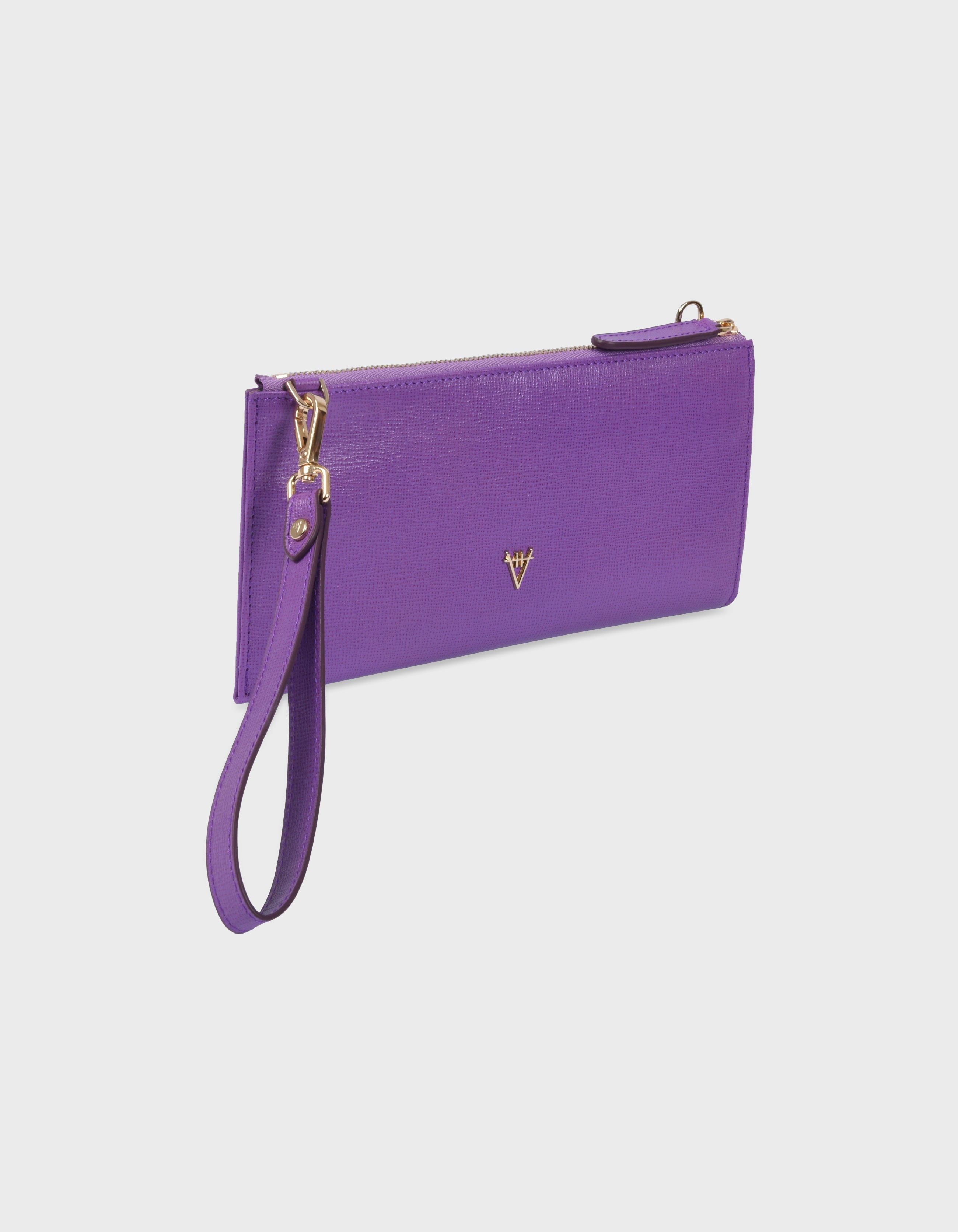 HiVa Atelier | Omnia Clutch Bag PURPLE | Beautiful and Versatile Leather Accessories