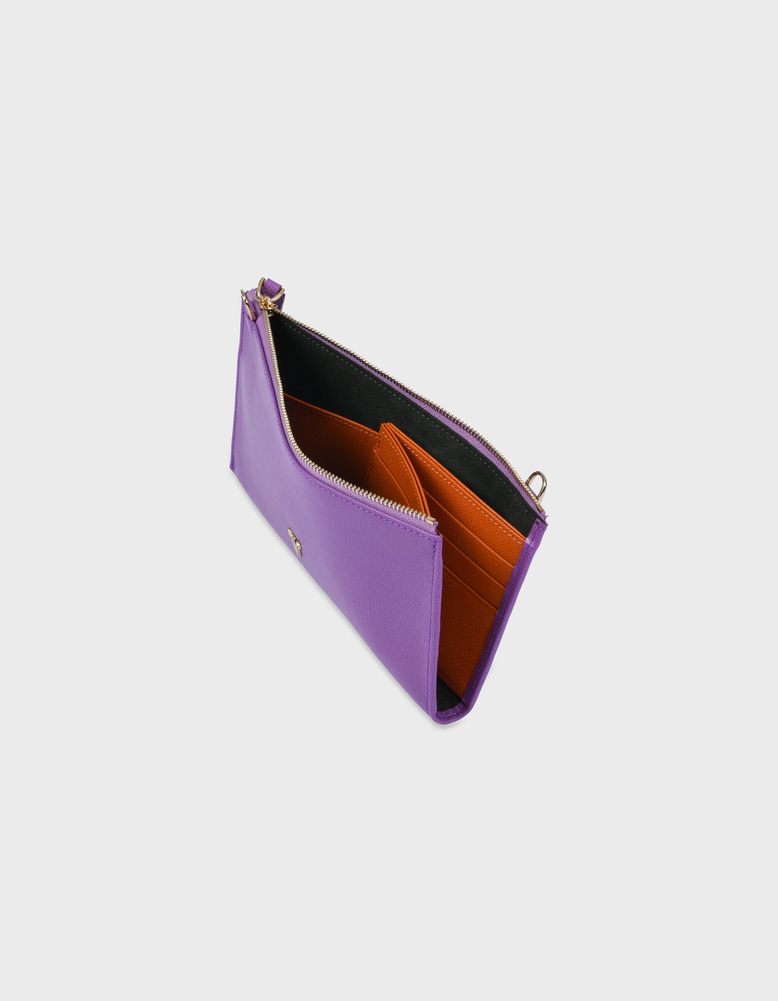HiVa Atelier | Omnia Clutch Bag PURPLE | Her Tarza Uygun Deri Aksesuarlar