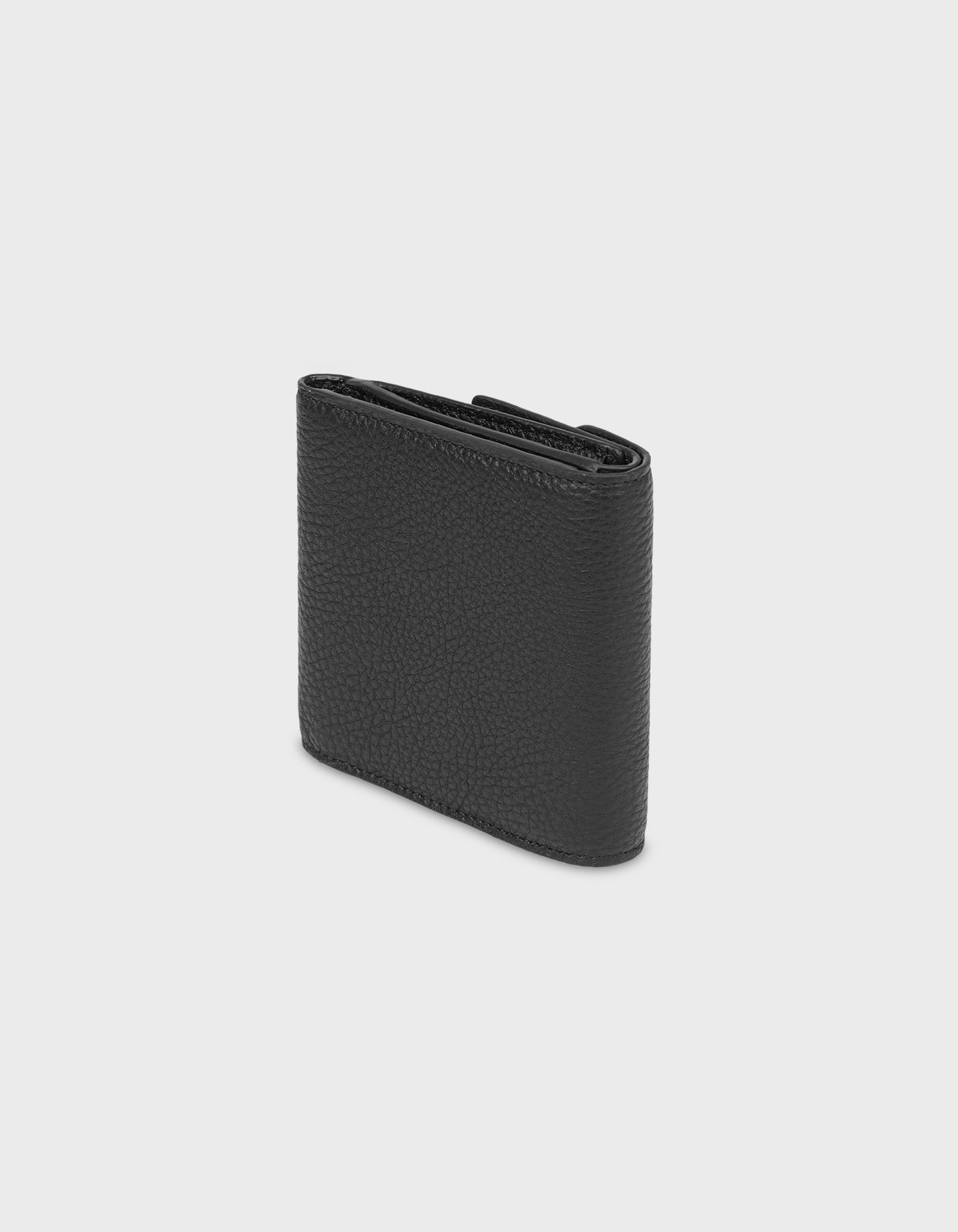 HiVa Atelier | Larus Compact Wallet BLACK | Beautiful and Versatile Leather Accessories