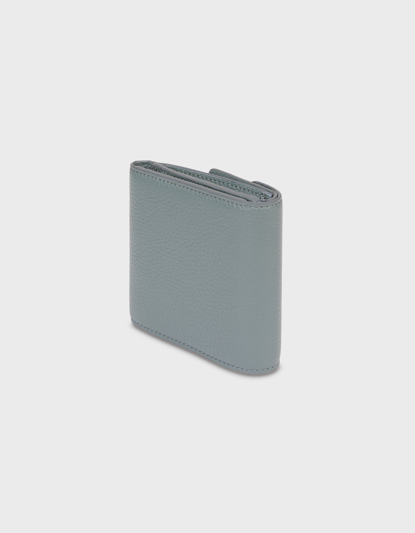 HiVa Atelier | Larus Compact Wallet DUSTY BLUE | Beautiful and Versatile Leather Accessories