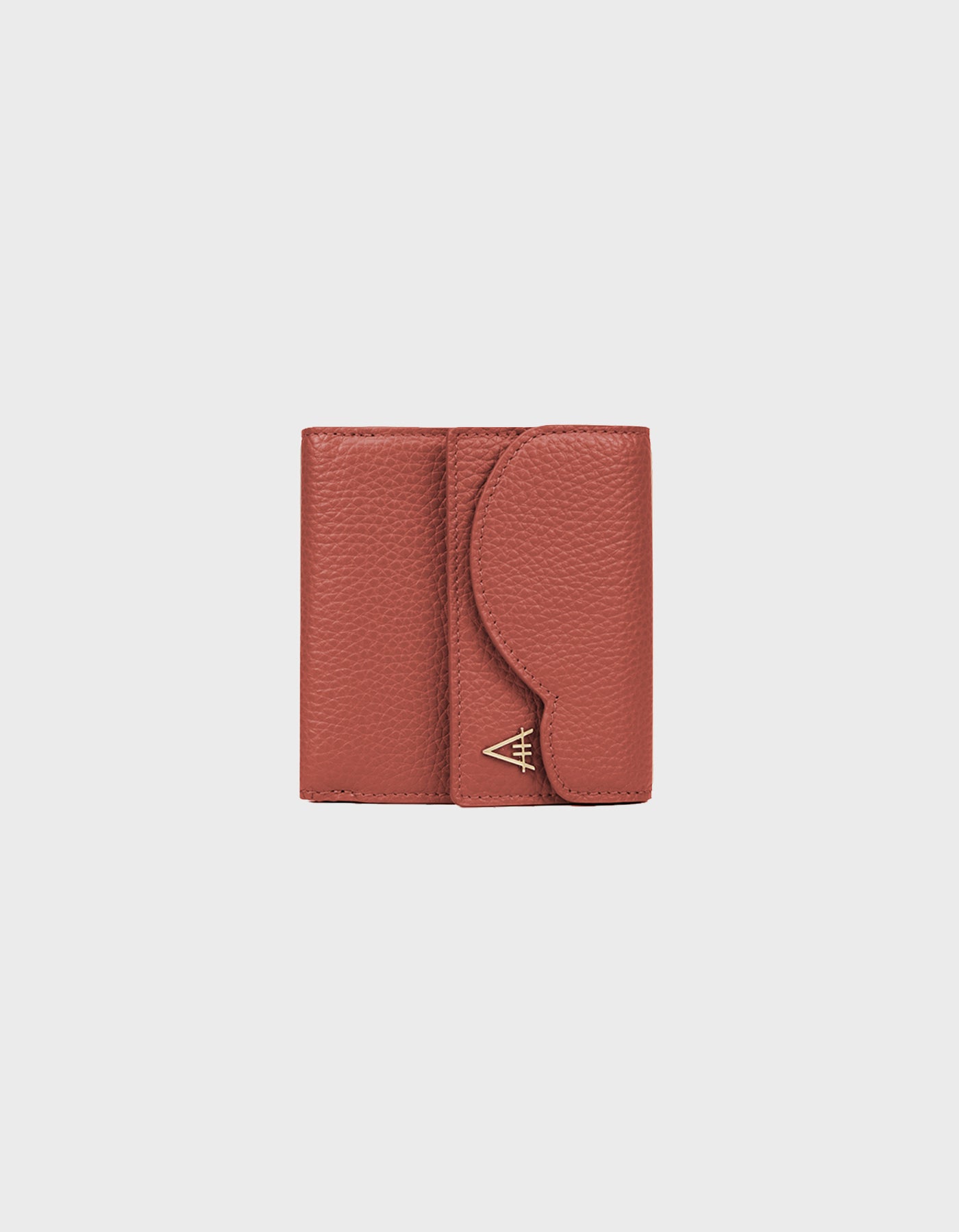 HiVa Atelier | Larus Compact Wallet GINGER | Beautiful and Versatile Leather Accessories