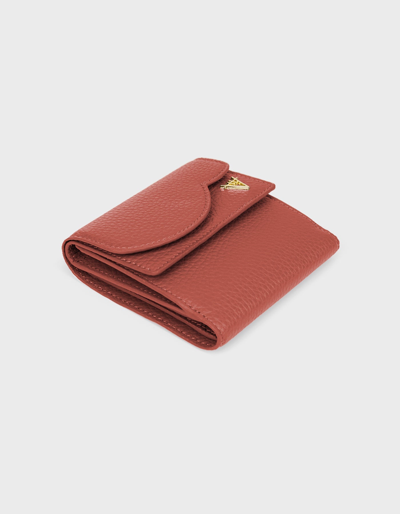 HiVa Atelier | Larus Compact Wallet GINGER | Beautiful and Versatile Leather Accessories