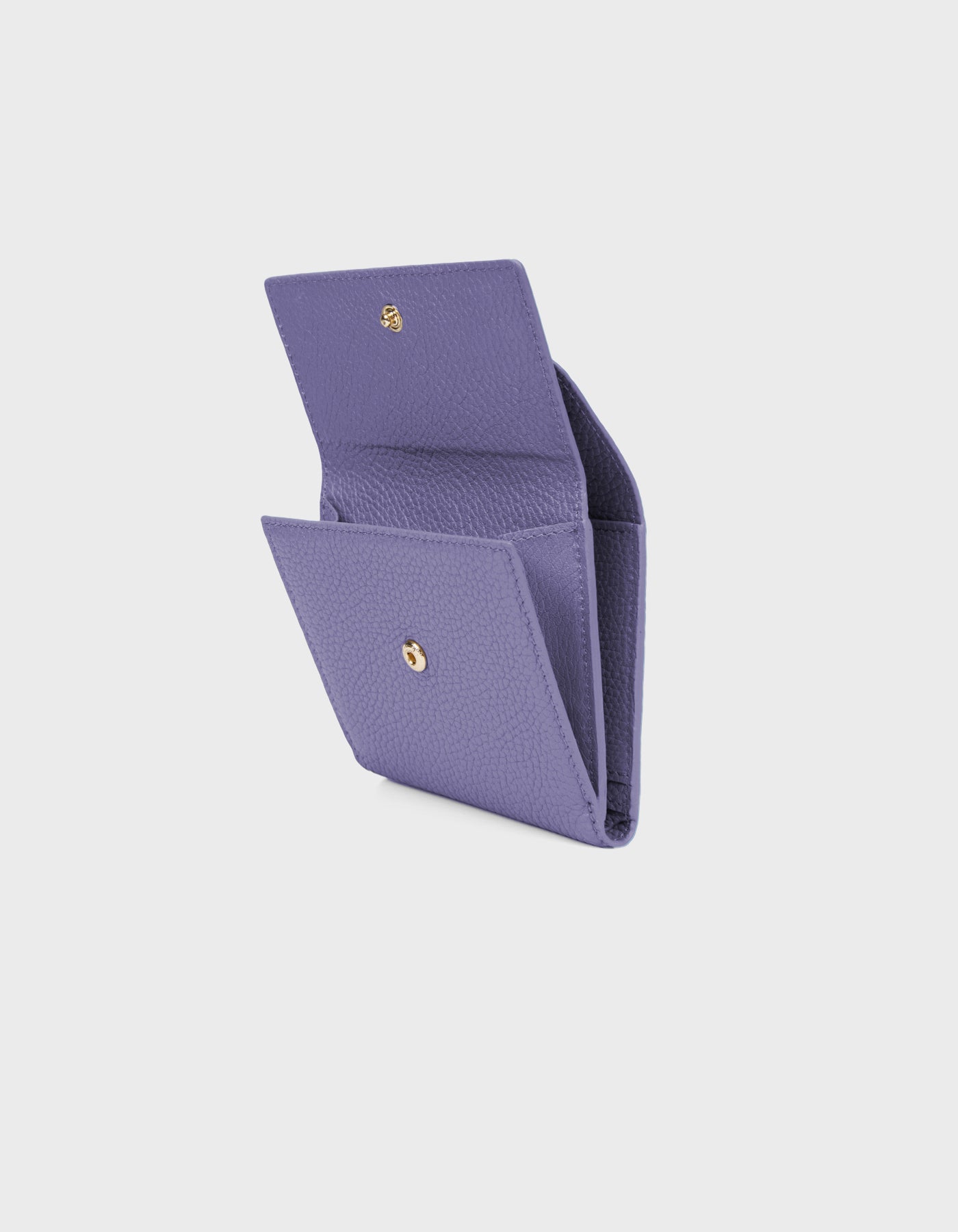 HiVa Atelier | Larus Compact Wallet LAVENDER | Beautiful and Versatile Leather Accessories