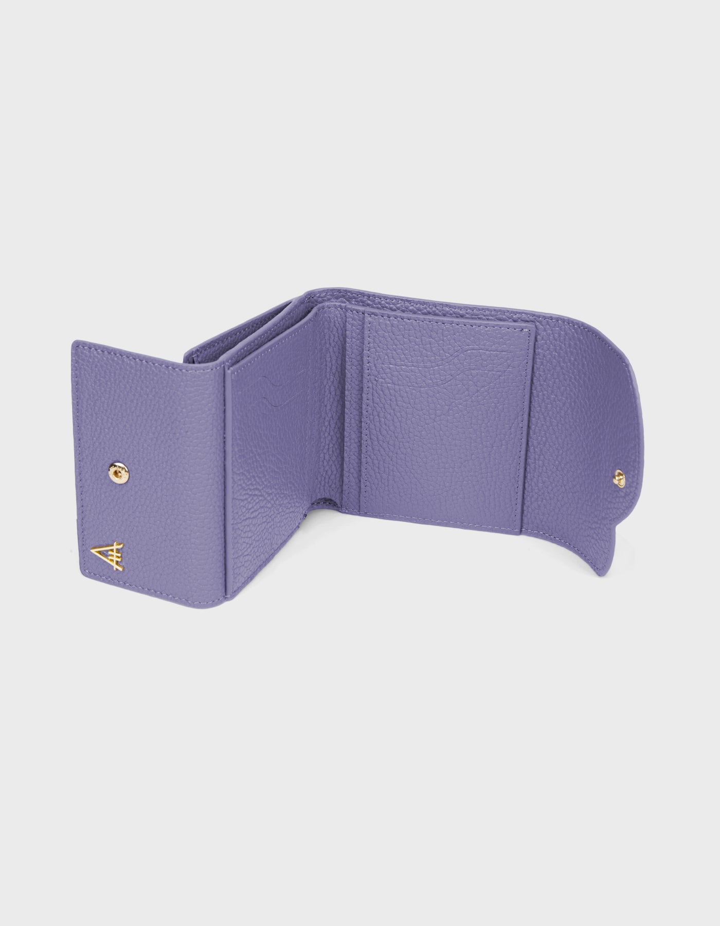 HiVa Atelier | Larus Compact Wallet LAVENDER | Beautiful and Versatile Leather Accessories
