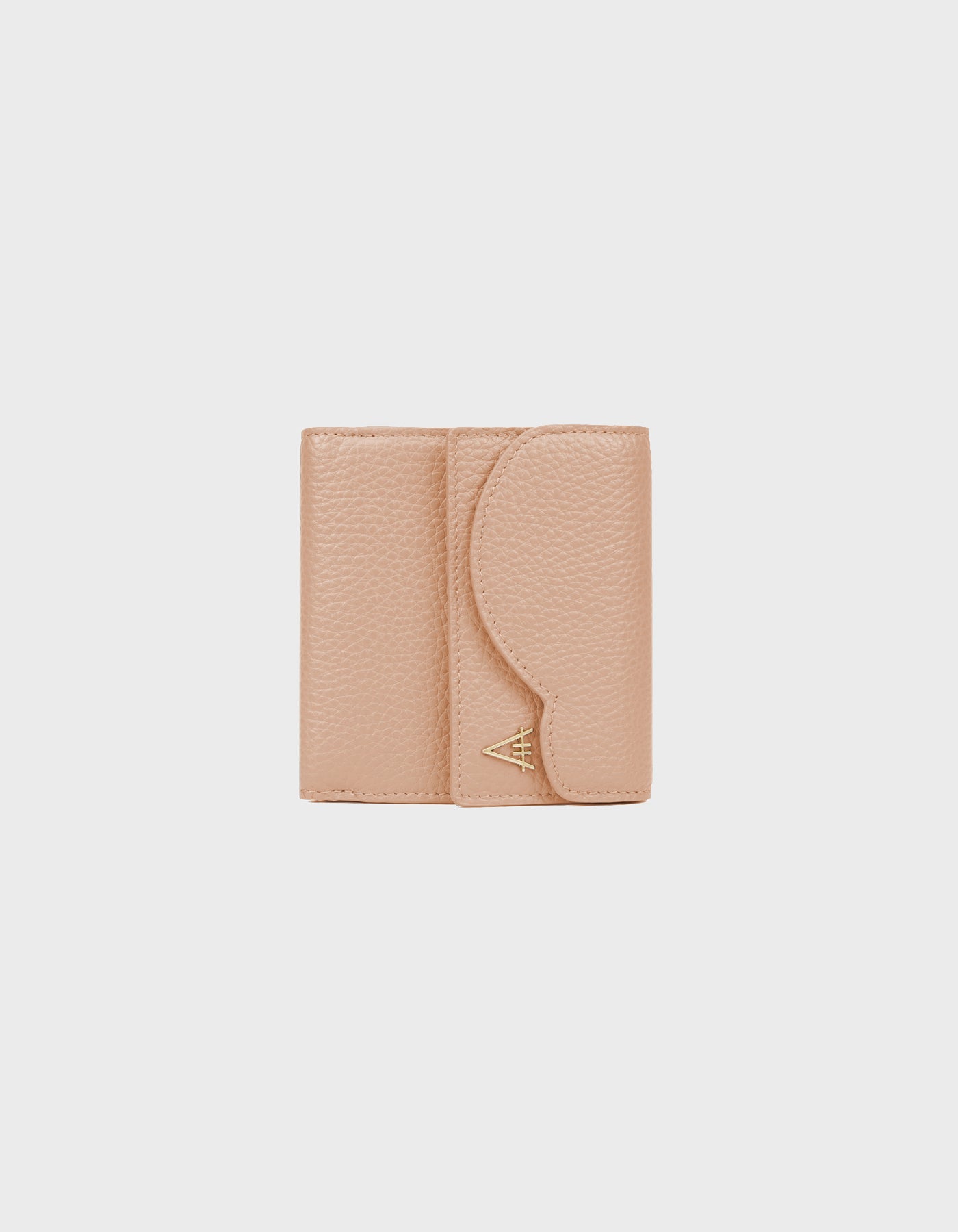 HiVa Atelier | Larus Compact Wallet NUDE | Beautiful and Versatile Leather Accessories