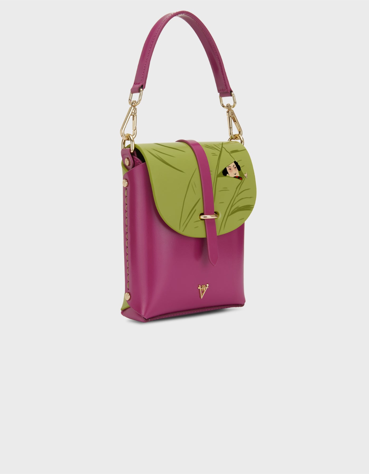 Mini Astrum Shoulder Bag - Hand-Painted