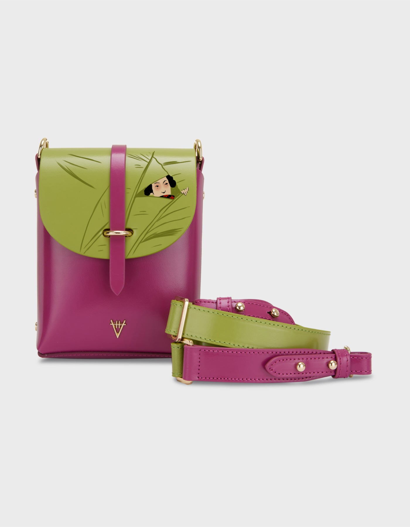 Mini Astrum Shoulder Bag - Hand-Painted