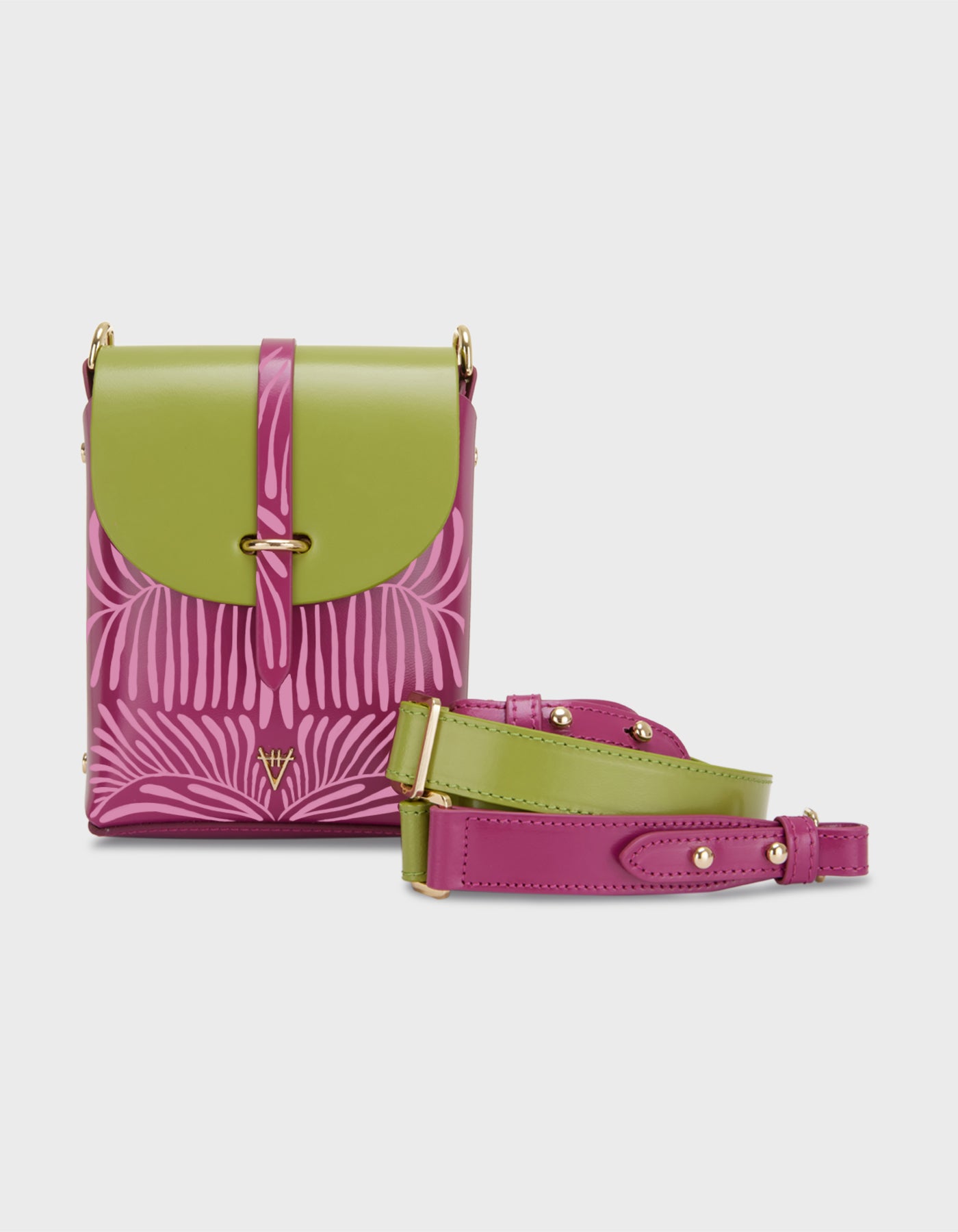Mini Astrum Shoulder Bag - Hand-Painted
