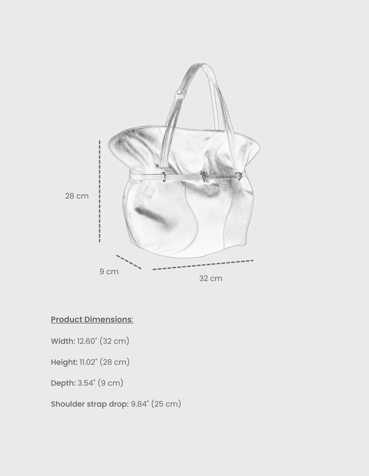 HiVa Atelier | Vela Soft Wing Shoulder Bag | Beautiful and Versatile Leather Accessories