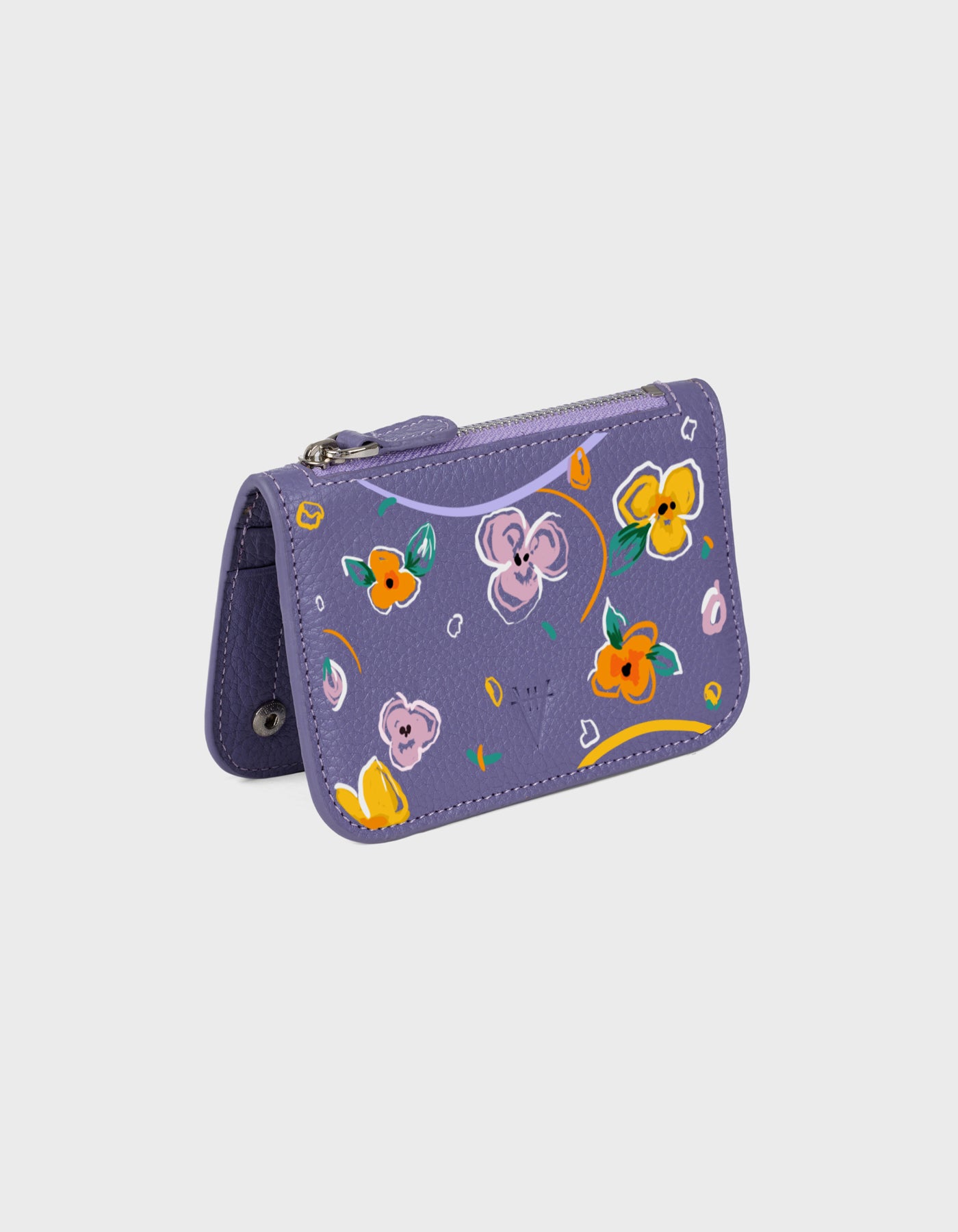 Alae Coin Purse & Card Holder - Hand-Painted