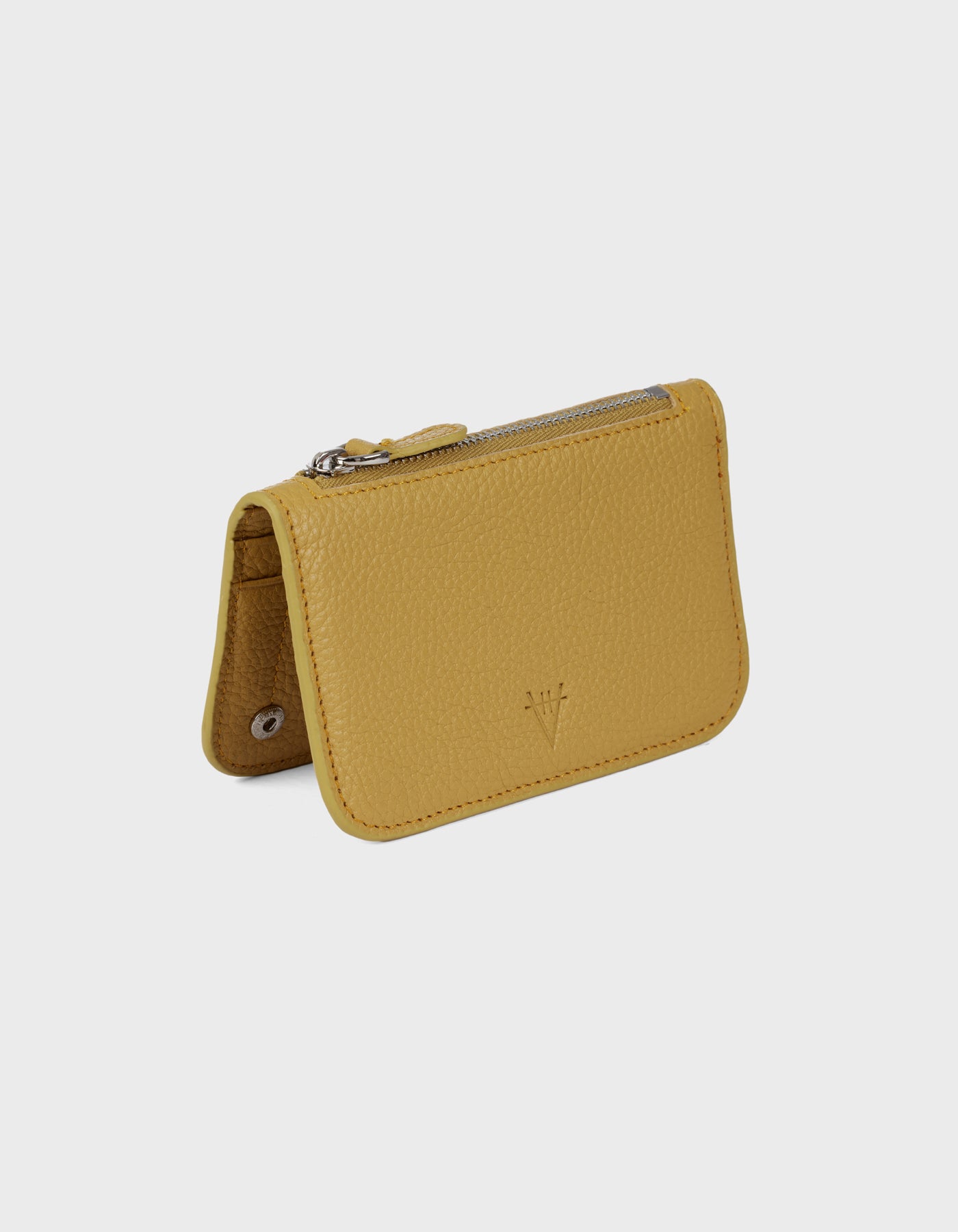 Hiva Atelier | Alae Coin Purse & Card Holder Mustard | Beautiful and Versatile Leather Accessories