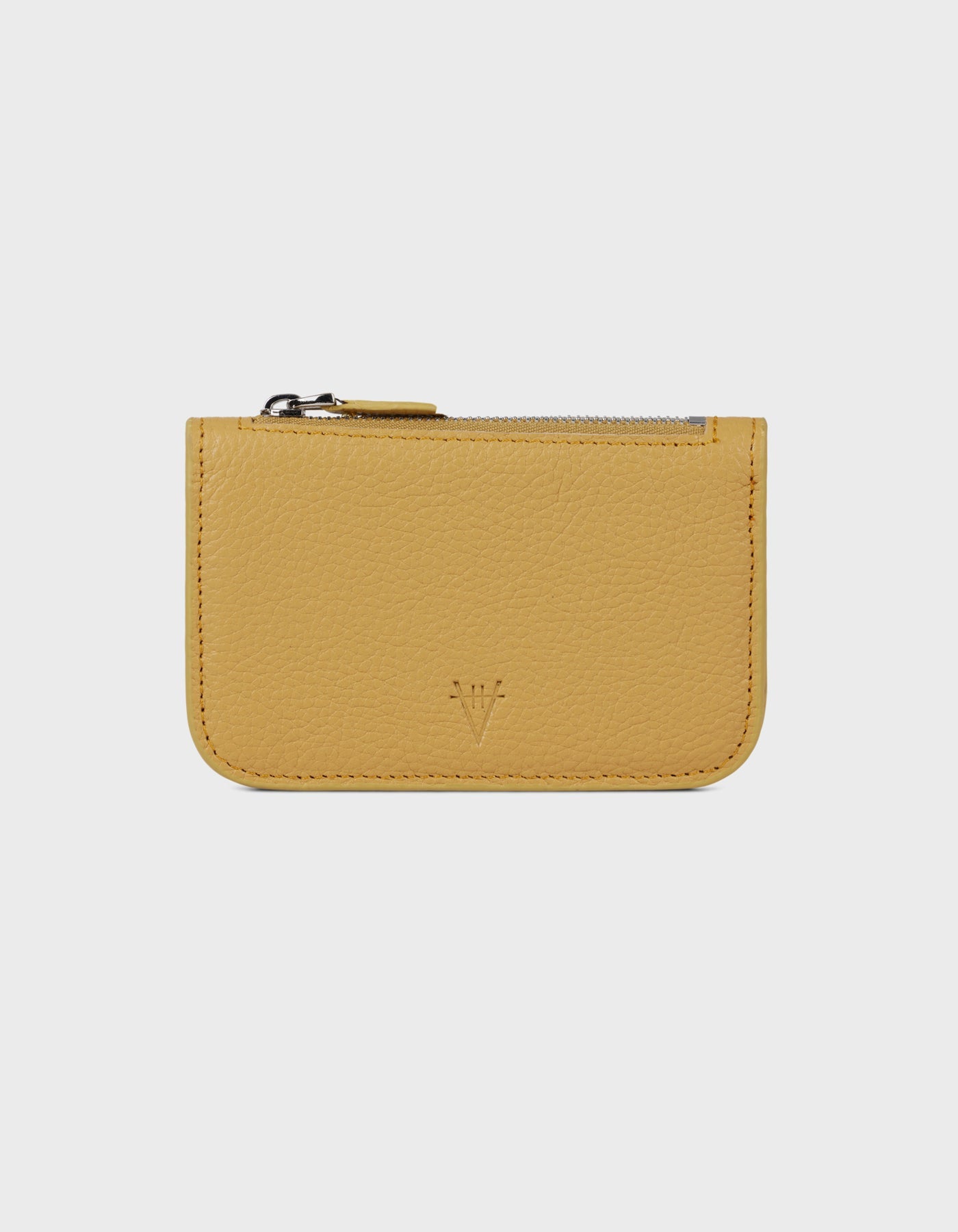Hiva Atelier | Alae Coin Purse & Card Holder Mustard | Beautiful and Versatile Leather Accessories