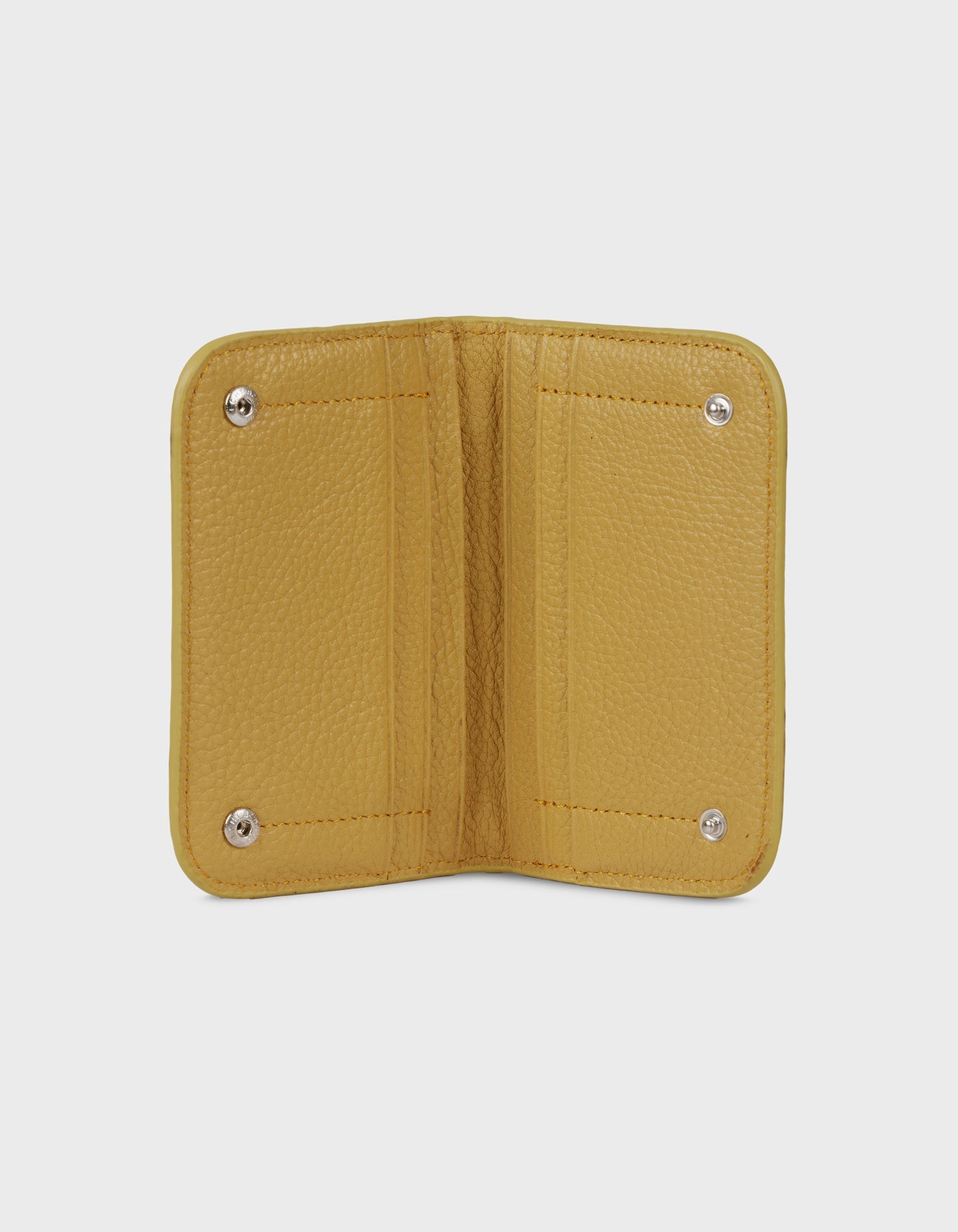 Hiva Atelier | Alae Coin Purse & Card Holder Mustard | Beautiful and Versatile Leather Accessories