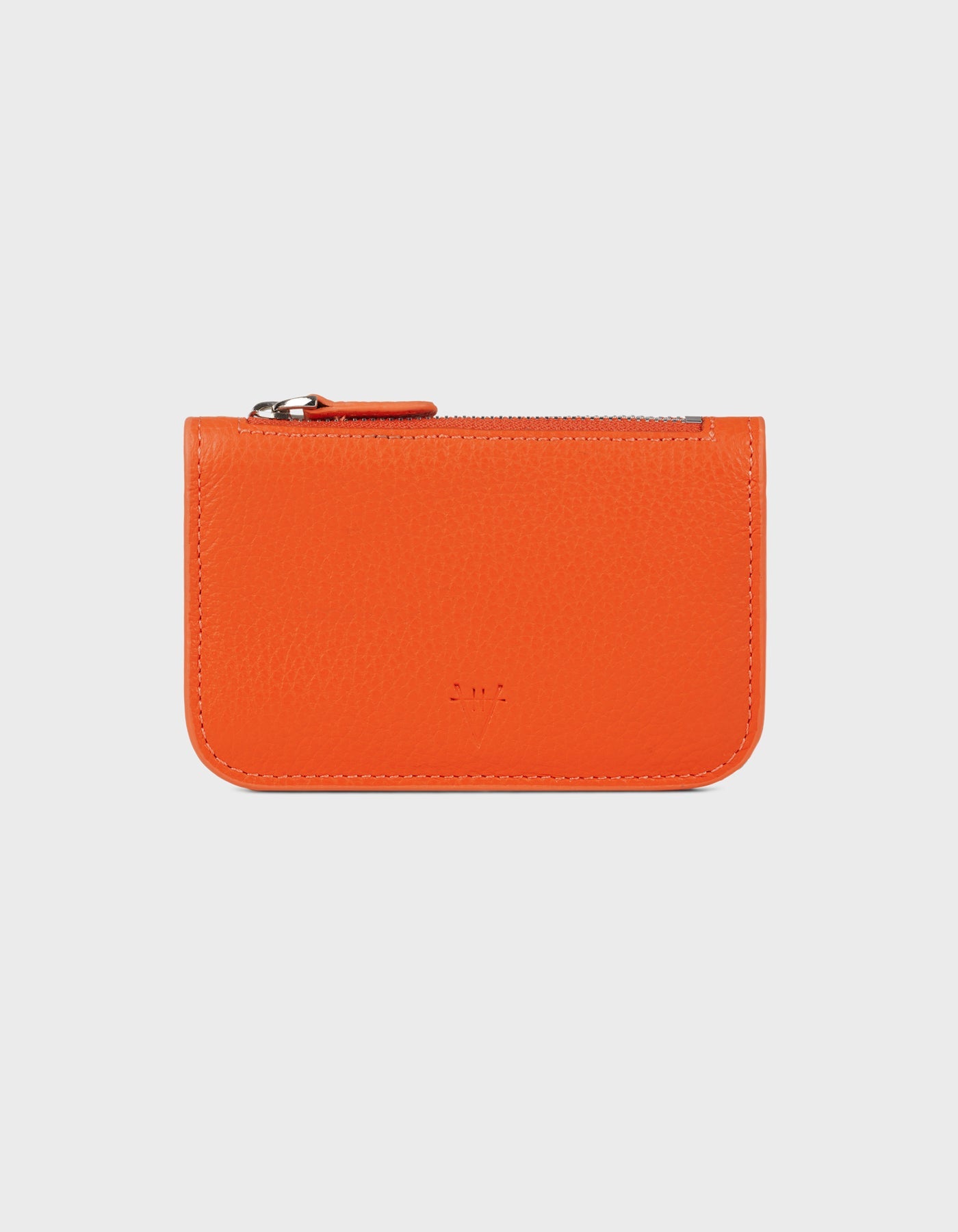 Hiva Atelier | Alae Coin Purse & Card Holder Orange | Beautiful and Versatile Leather Accessories