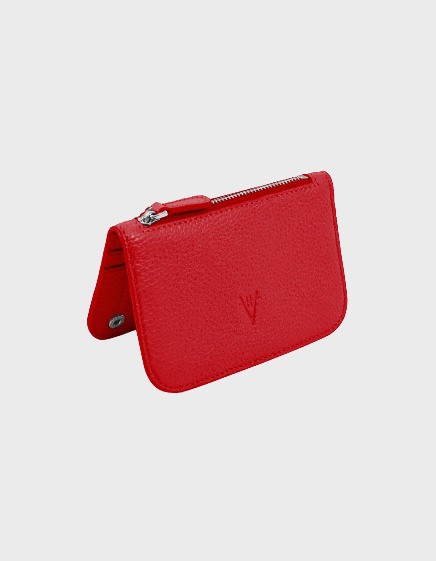 Hiva Atelier | Alae Coin Purse & Card Holder Red | Beautiful and Versatile Leather Accessories