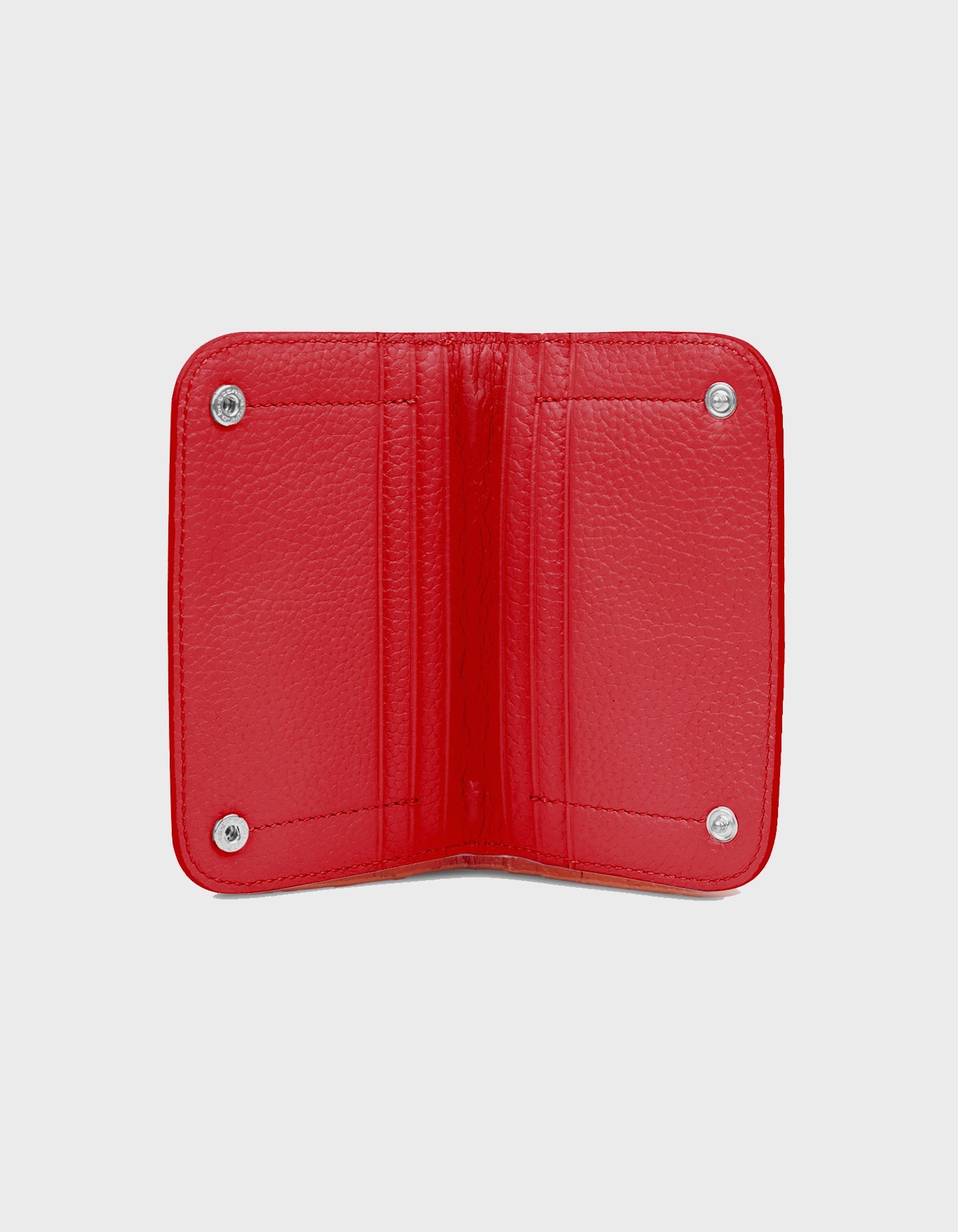 Hiva Atelier | Alae Coin Purse & Card Holder Red | Beautiful and Versatile Leather Accessories