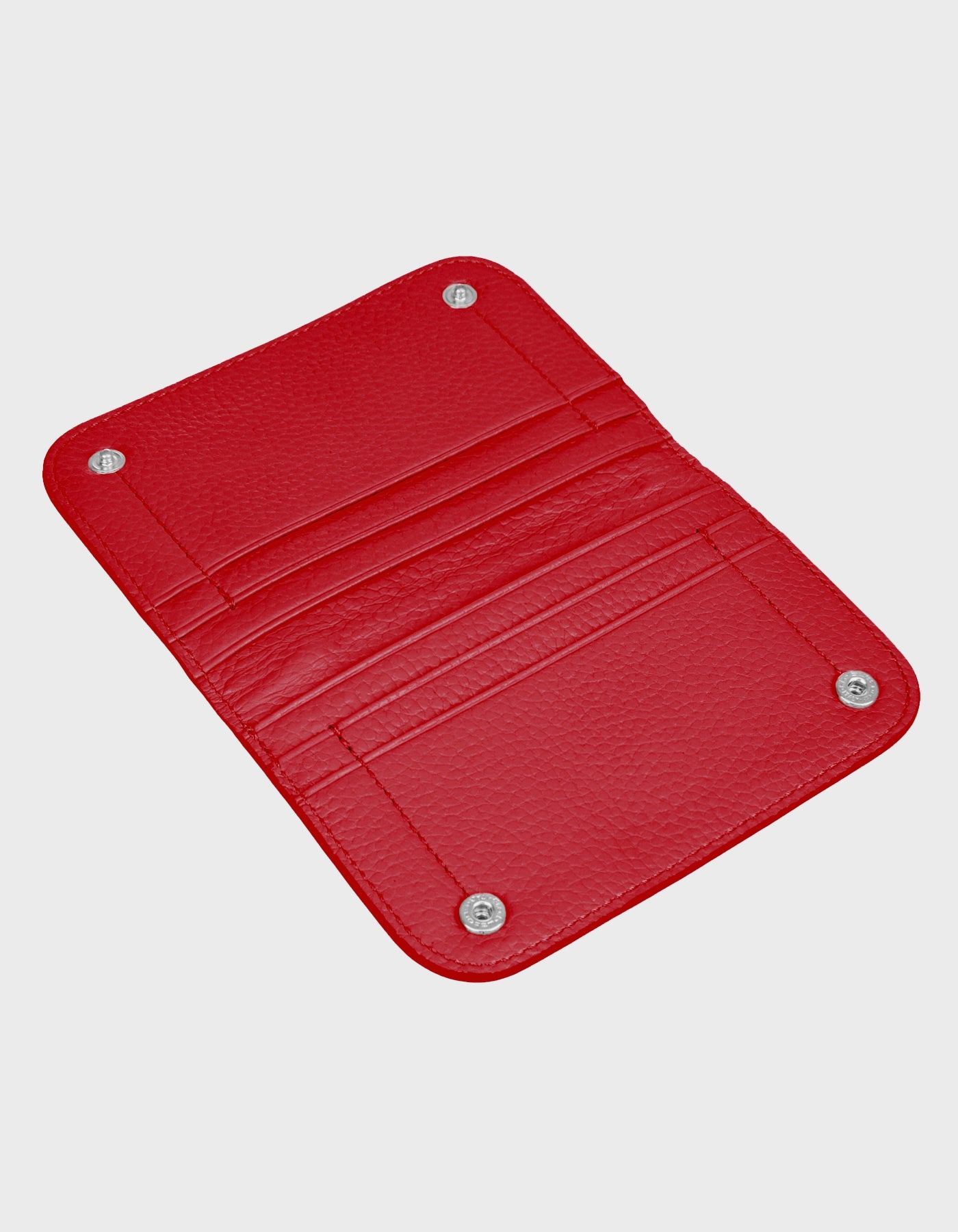 Hiva Atelier | Alae Coin Purse & Card Holder Red | Her Tarza Uygun Deri Aksesuarlar