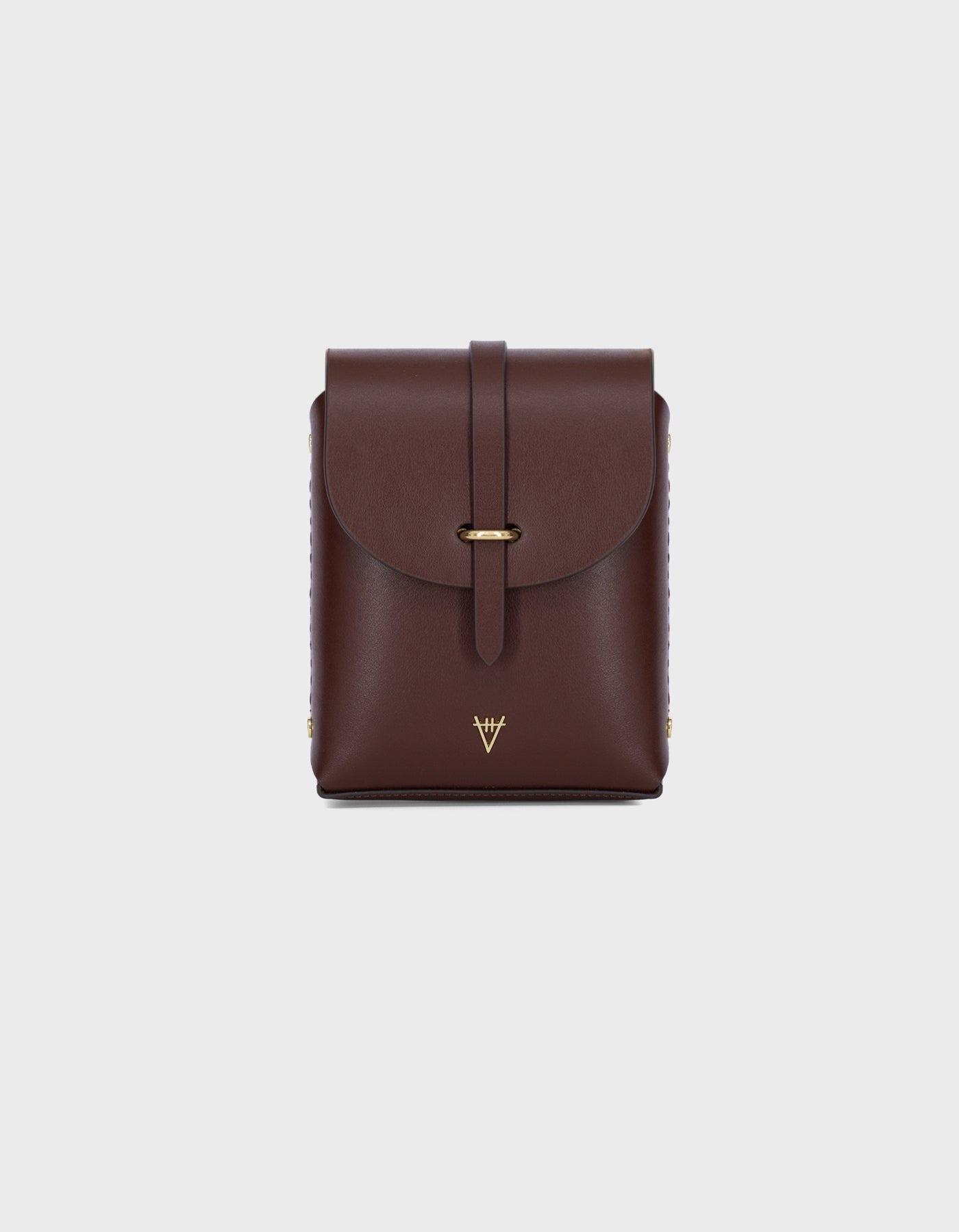 Hiva Atelier | Astrum Shoulder Bag NUTSHELL | Beautiful and Versatile Leather Accessories