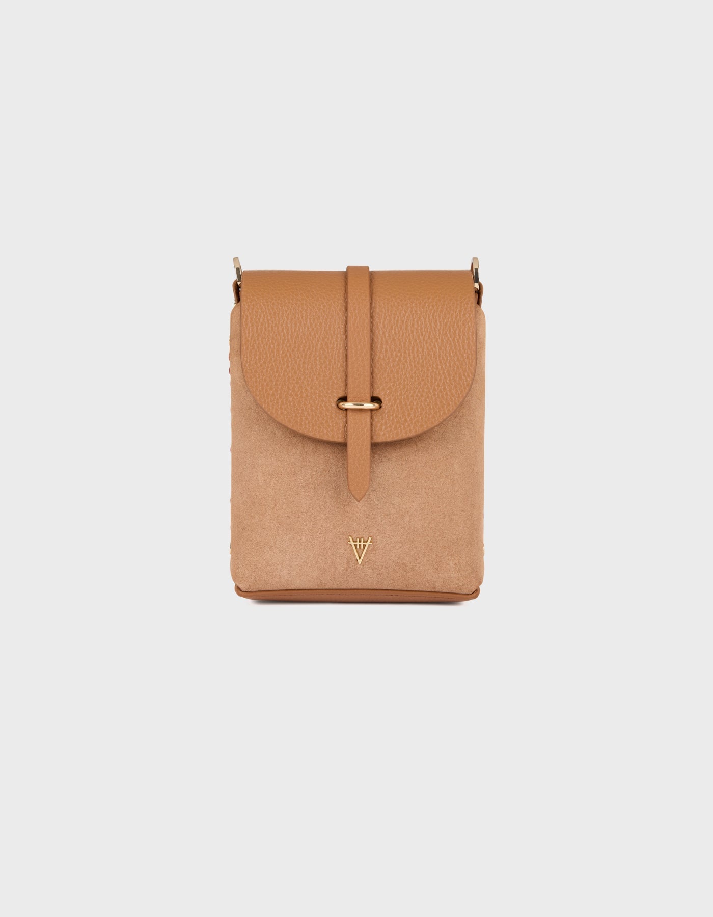 Hiva Atelier | Astrum Shoulder Bag WOOD SUEDE | Beautiful and Versatile Leather Accessories