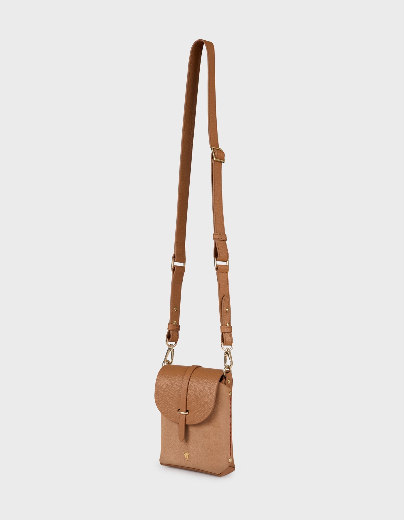 Hiva Atelier | Astrum Shoulder Bag WOOD SUEDE | Beautiful and Versatile Leather Accessories