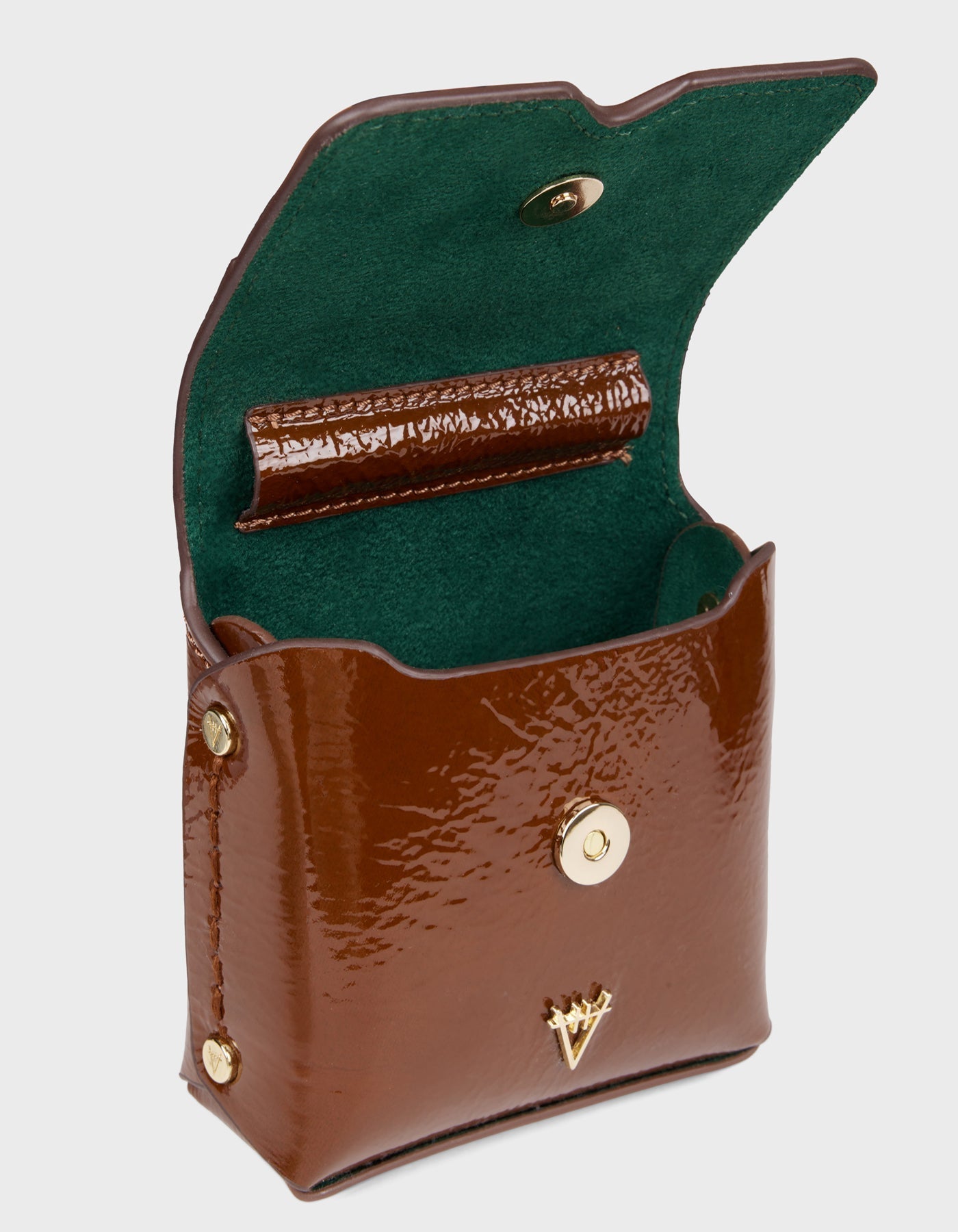 HiVa Atelier | Micro Mare Shoulder & Waist Bag WOOD | Beautiful and Versatile Leather Accessories