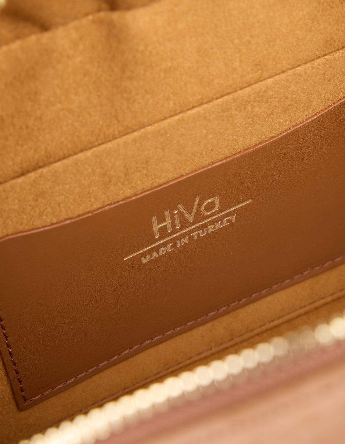 HiVa Atelier | Bowling Tote Bag WOOD SUEDE | Beautiful and Versatile Leather Accessories
