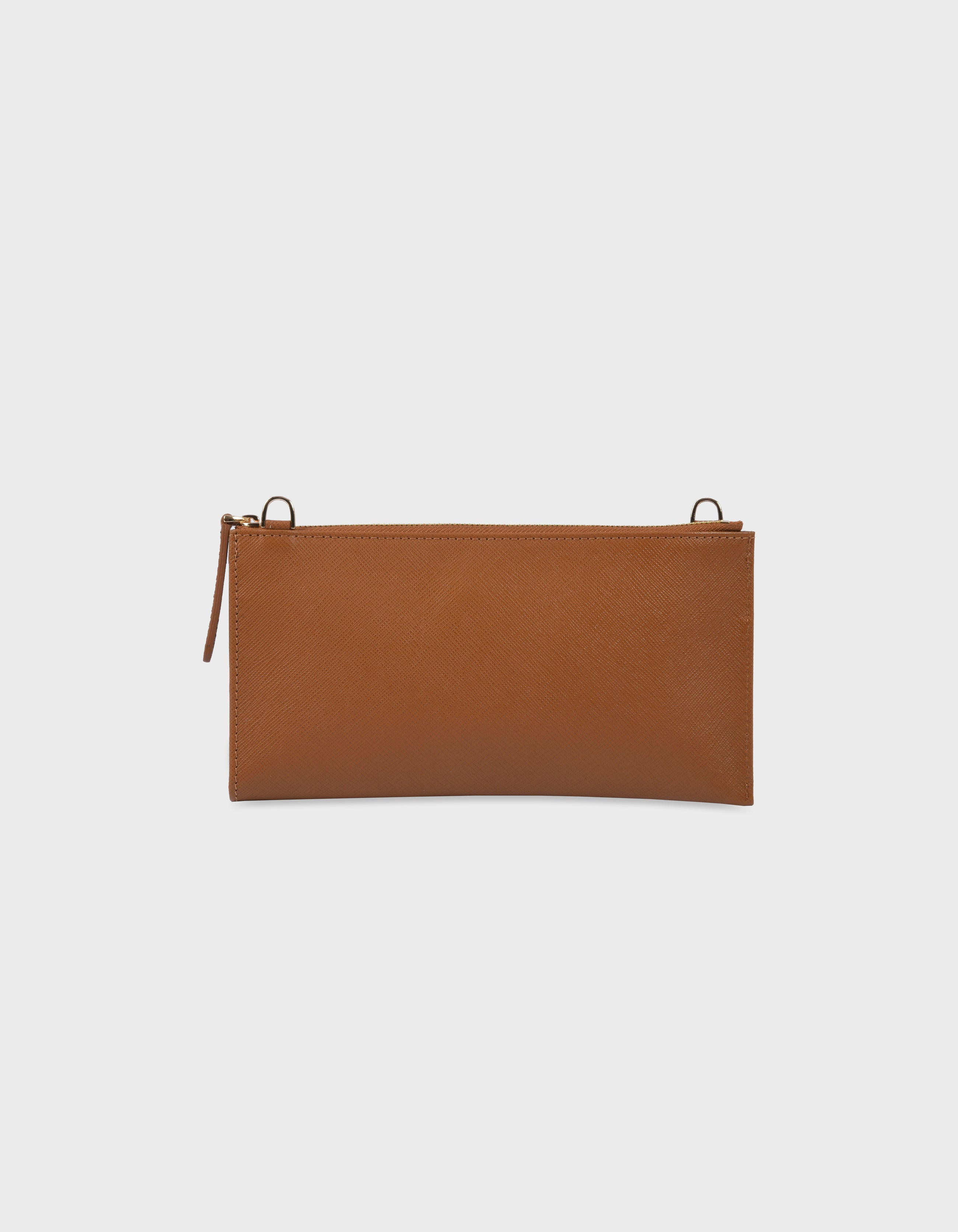 HiVa Atelier | Omnia Clutch Bag Wood | Her Tarza Uygun Deri Aksesuarlar