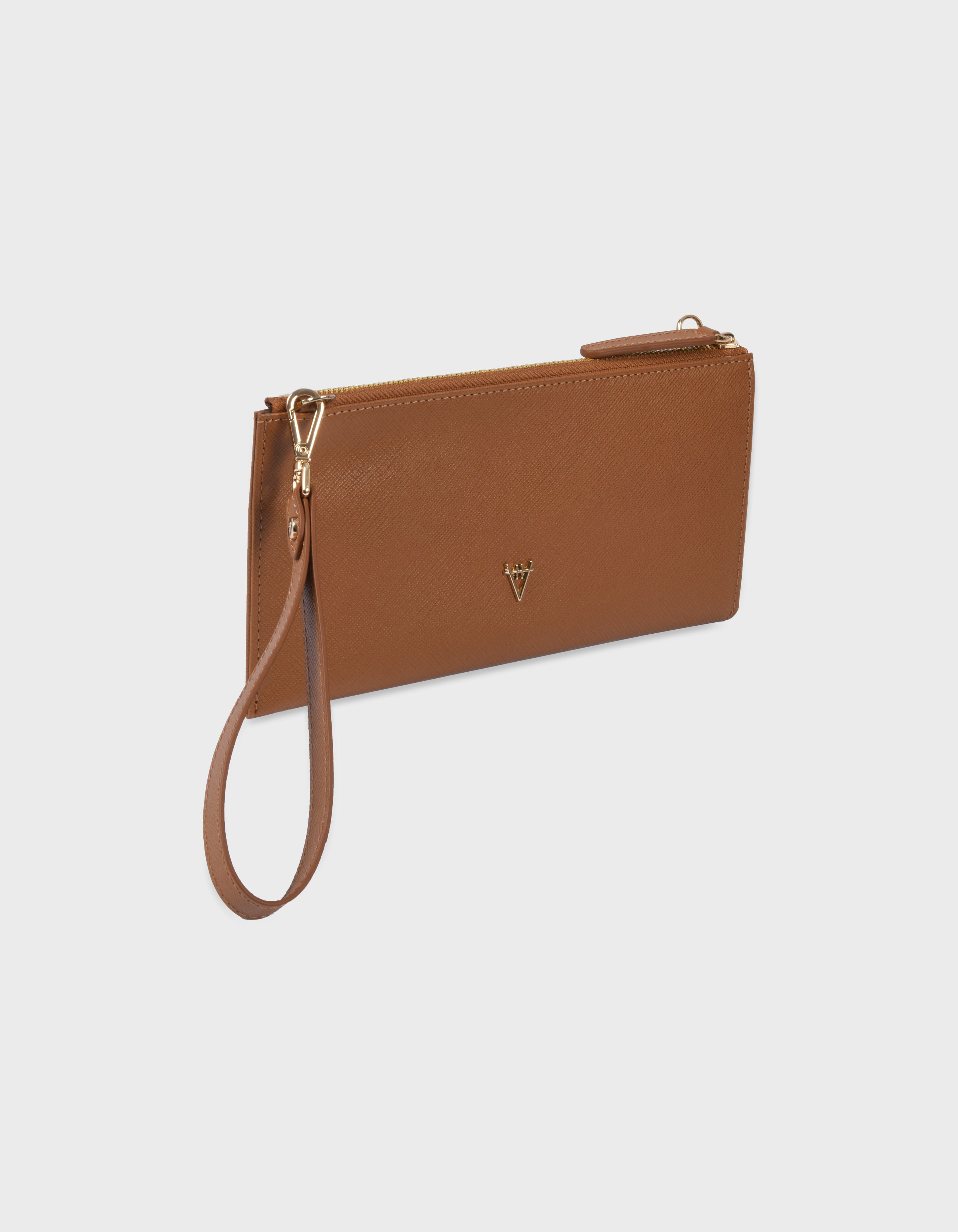 HiVa Atelier | Omnia Clutch Bag WOOD | Beautiful and Versatile Leather Accessories