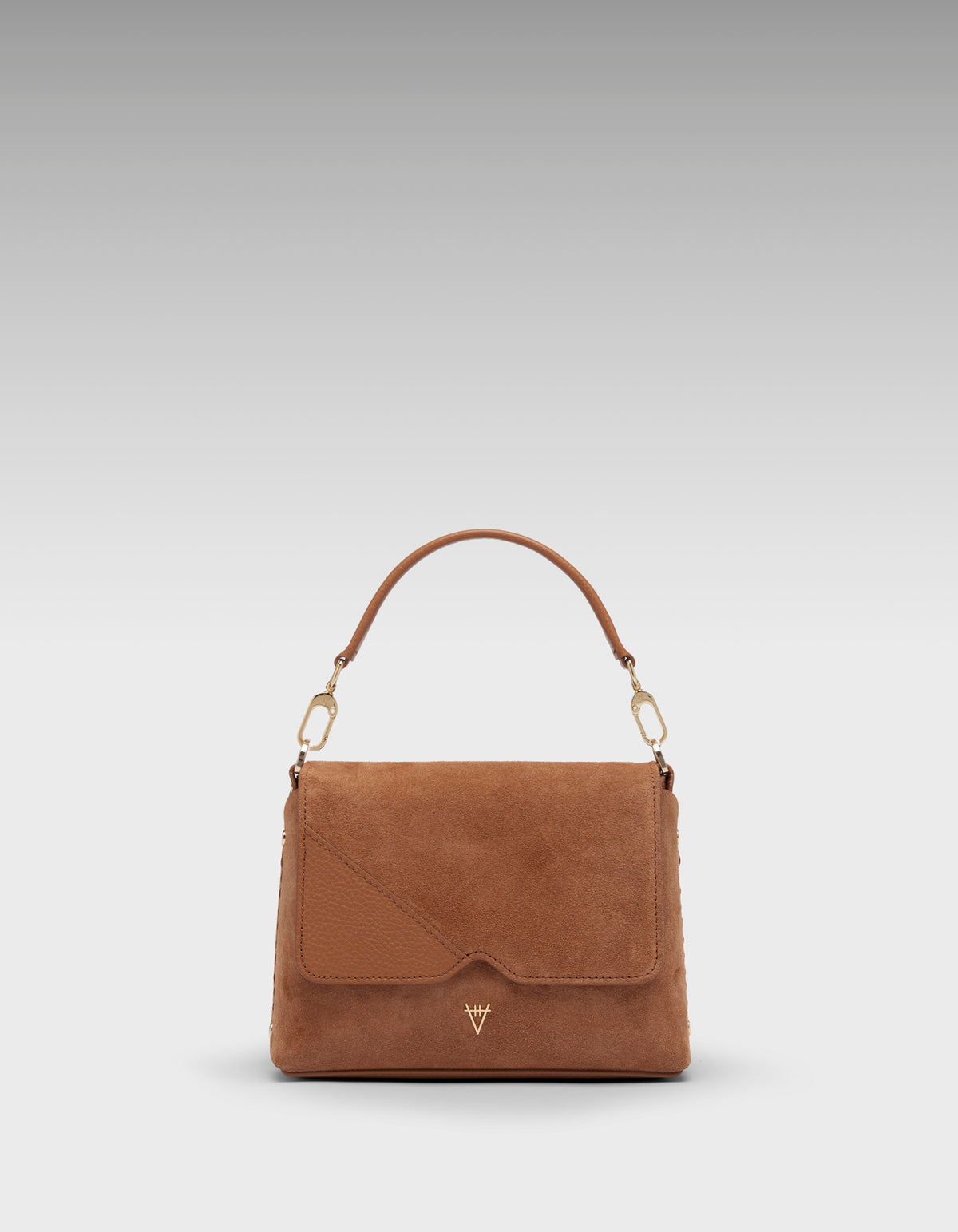 HiVa Atelier | Mare Mini Shoulder Bag Wood Wood Suede | Beautiful and Versatile Leather Accessories