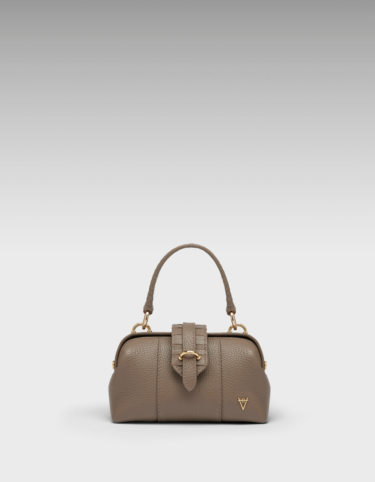 HiVa Atelier | Mini Nubes Doctor Bag Mink | Beautiful and Versatile Leather Accessories