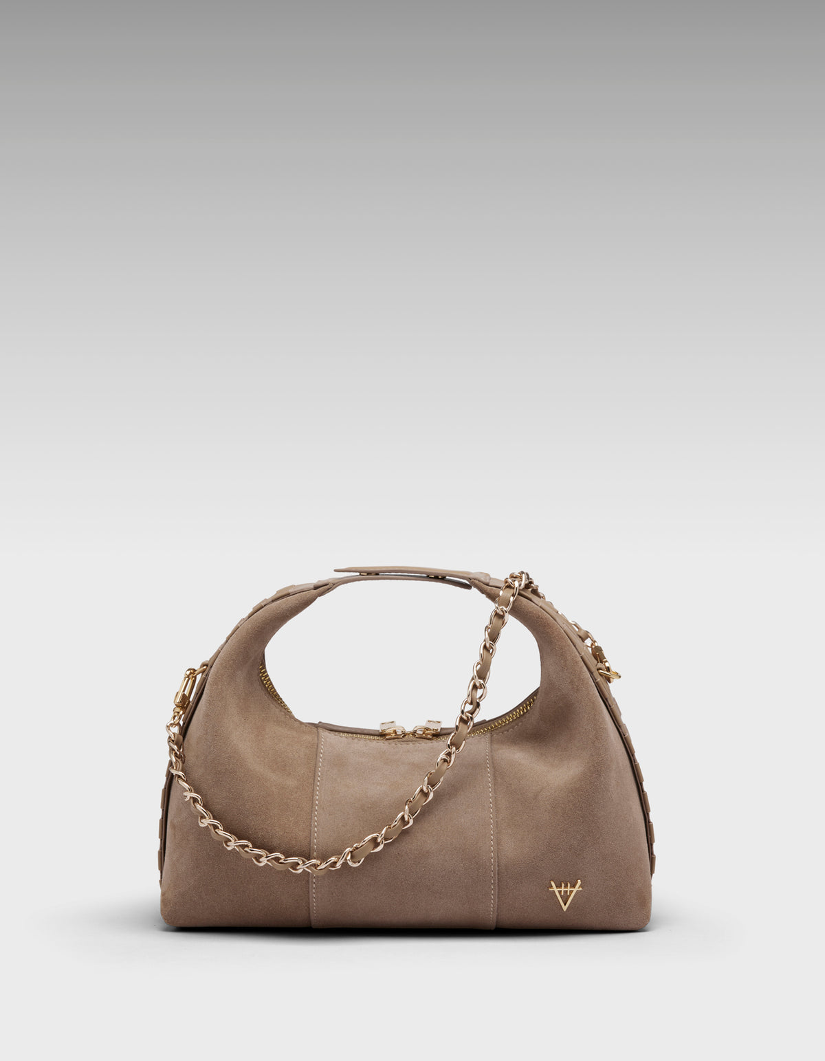 HiVa Atelier | Midi Croissant Bag Sand | Beautiful and Versatile Leather Accessories