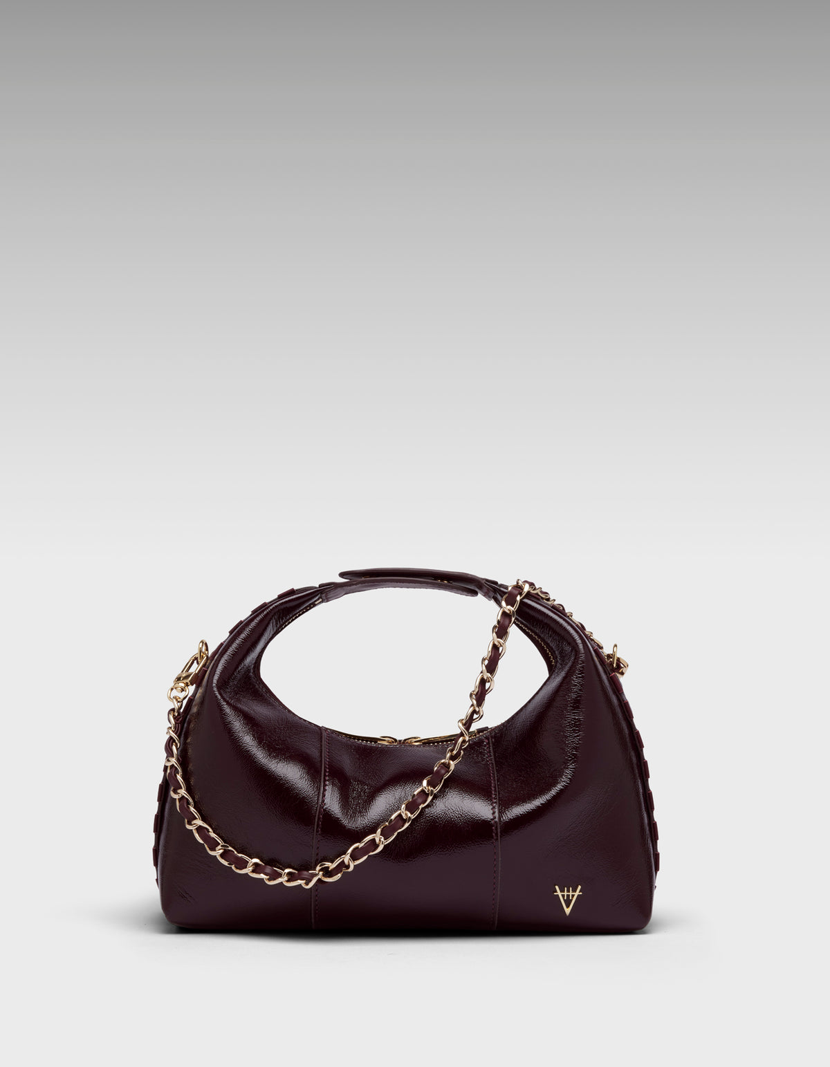 HiVa Atelier | Midi Croissant Bag Raspberry | Beautiful and Versatile Leather Accessories