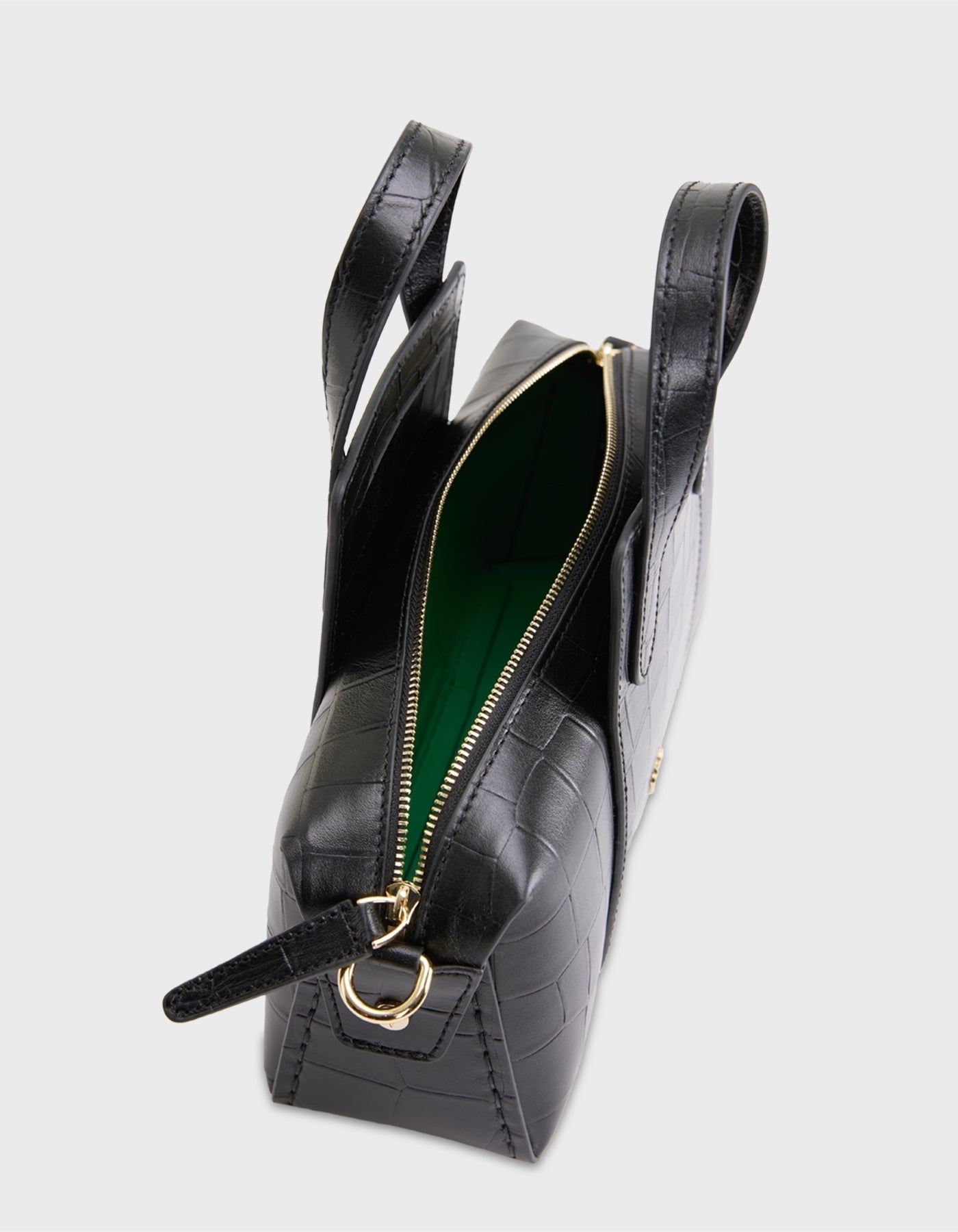 Hiva Atelier | Onsra Cylinder Crossbody Bag BLACK | Beautiful and Versatile Leather Accessories