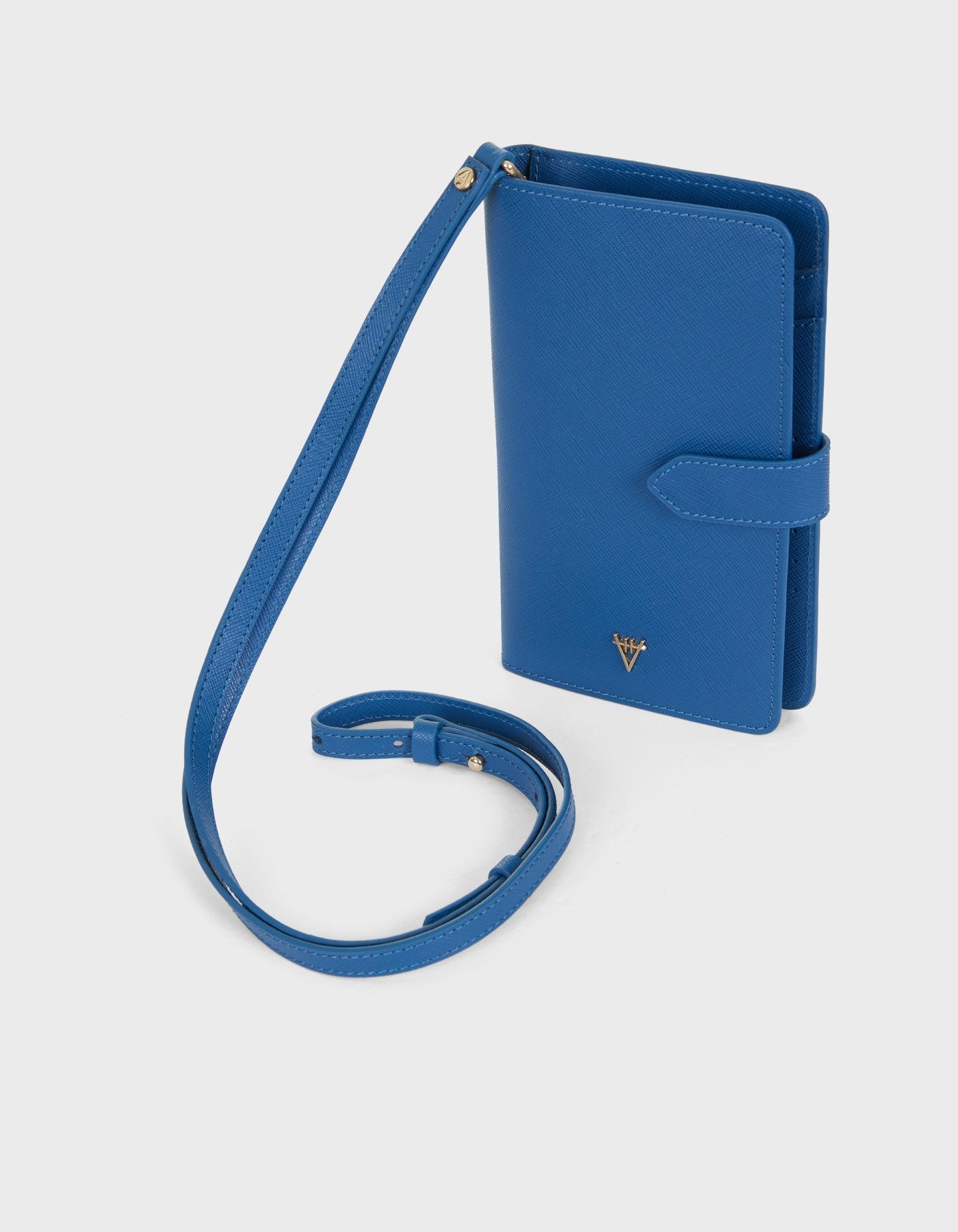 HiVa Atelier | Ita Crossbody Bag and Wallet Blue Sapphire | Her Tarza Uygun Deri Aksesuarlar