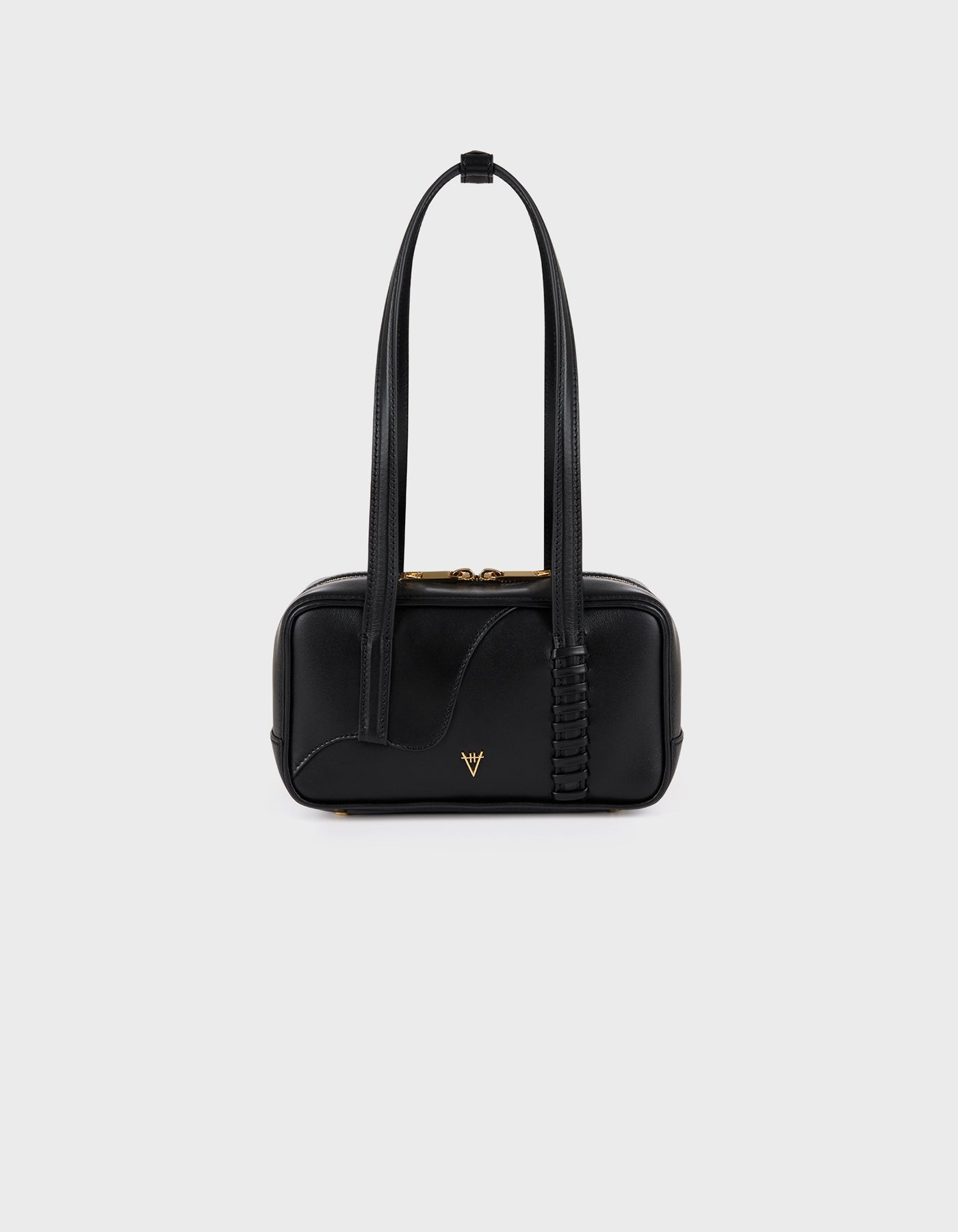 HiVa Atelier | Mini Bowling Tote Bag BLACK | Beautiful and Versatile Leather Accessories