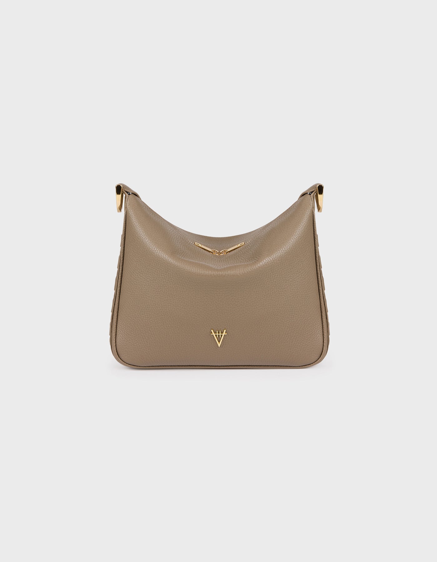 Woven Detail Mini Hobo Bag
