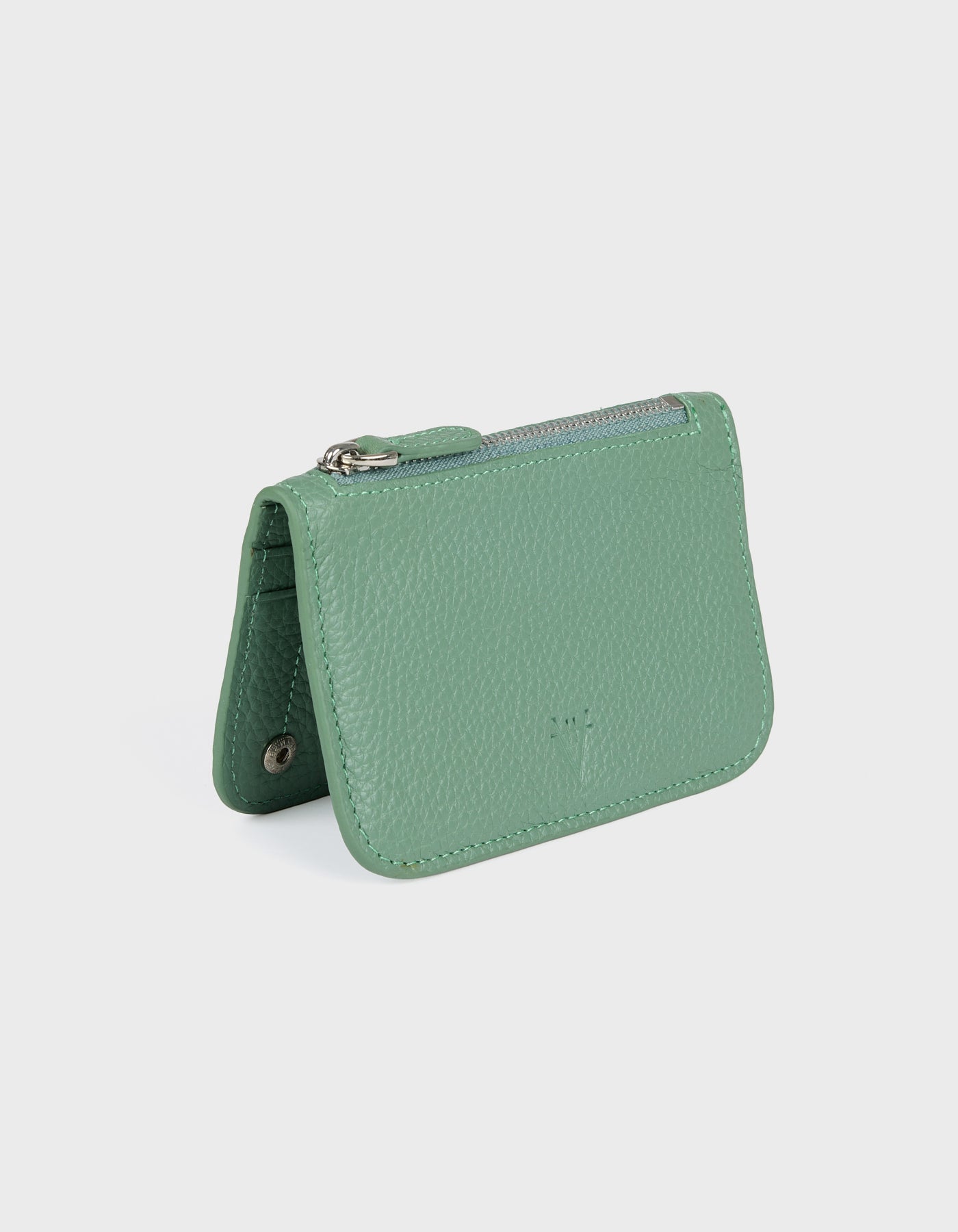 Hiva Atelier | Alae Coin Purse & Card Holder Mint | Beautiful and Versatile Leather Accessories