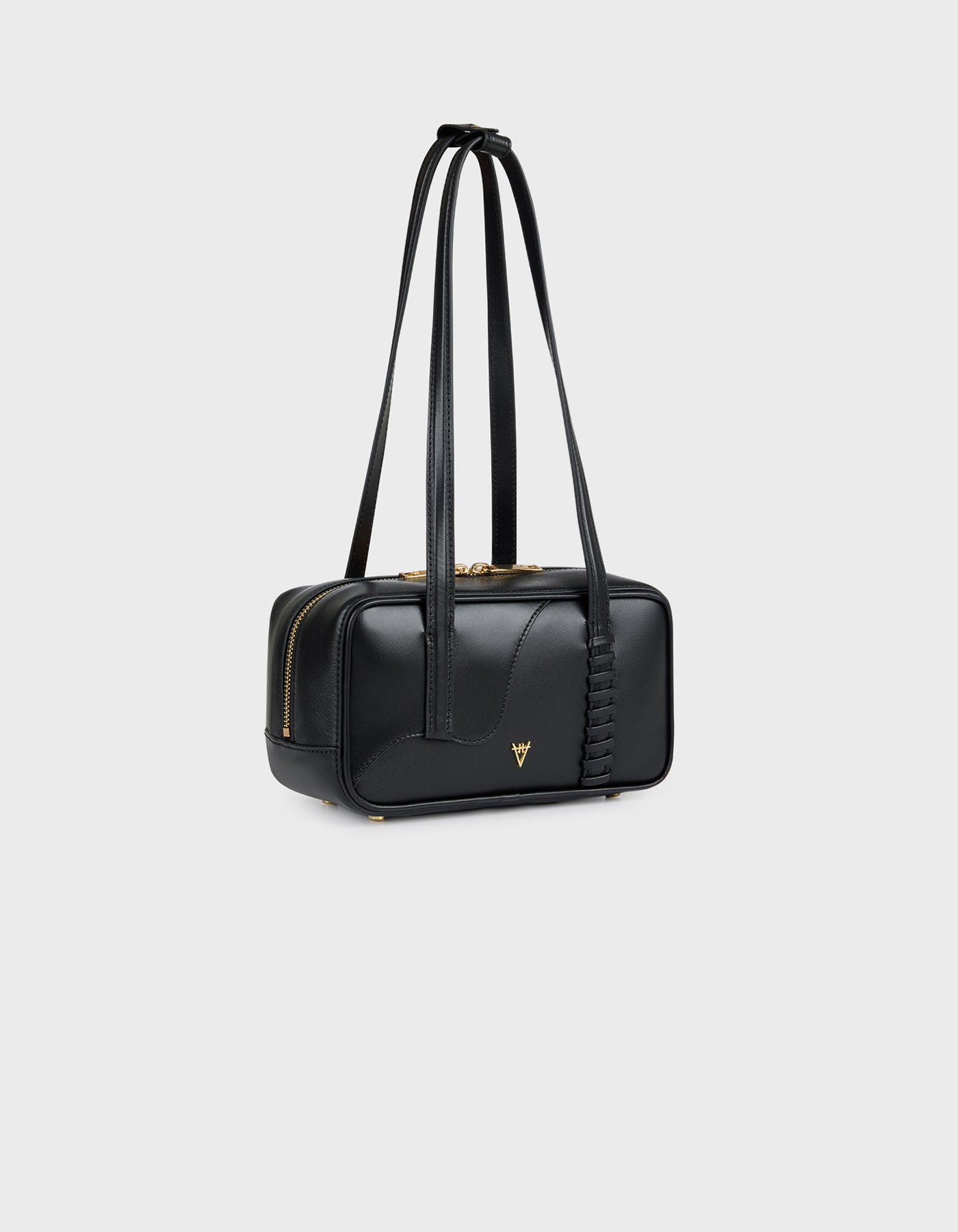 HiVa Atelier | Mini Bowling Tote Bag BLACK | Beautiful and Versatile Leather Accessories
