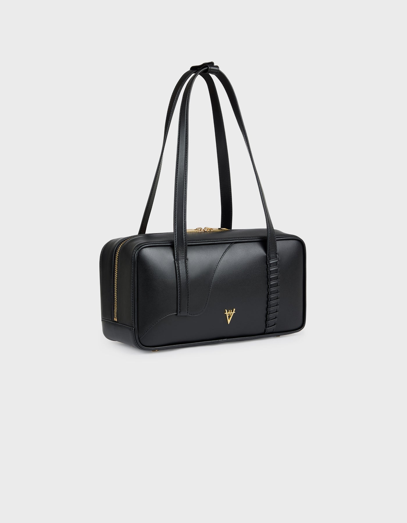 HiVa Atelier | Bowling Tote Bag BLACK | Beautiful and Versatile Leather Accessories