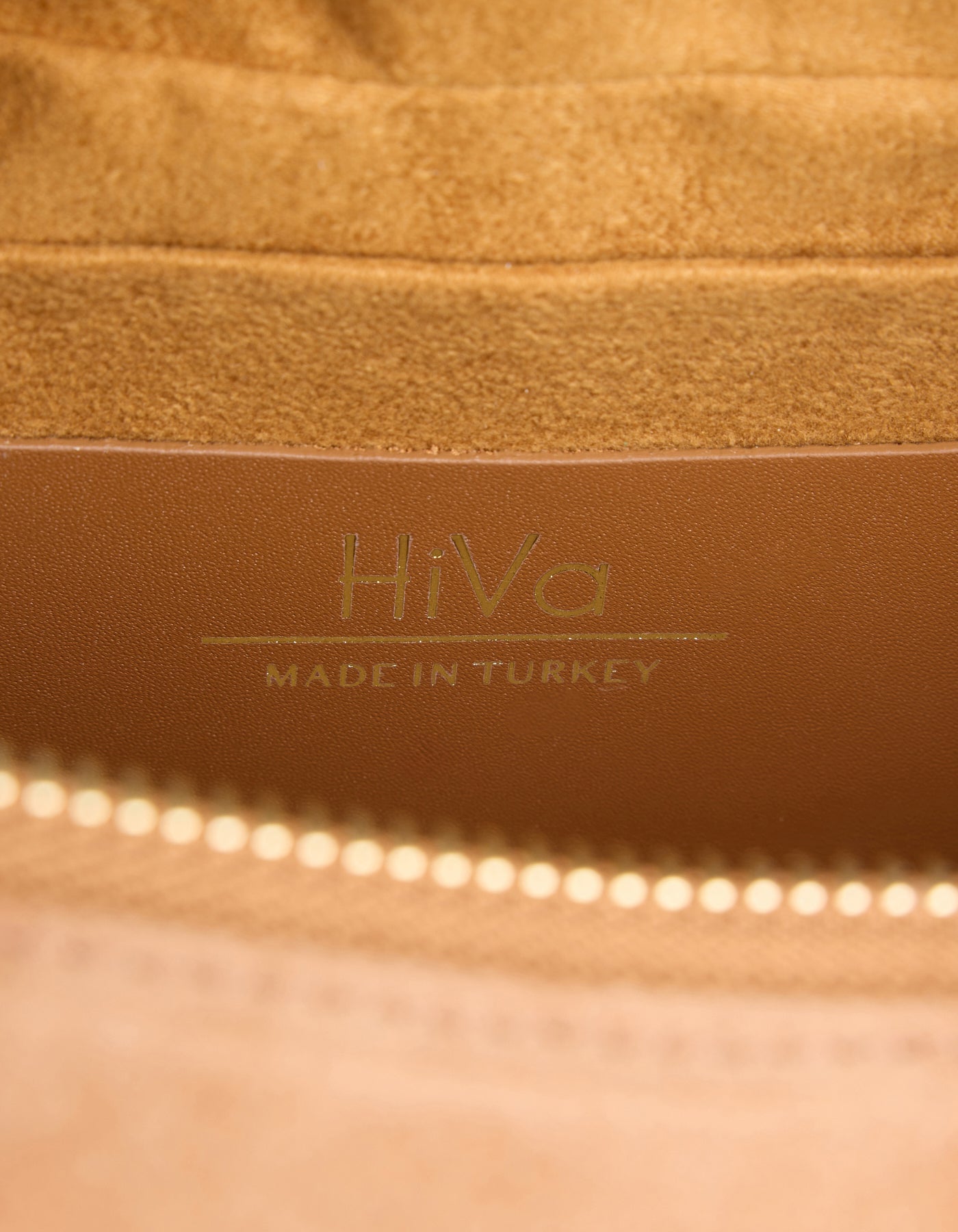HiVa Atelier | Mini Bowling Tote Bag WOOD SUEDE | Her Tarza Uygun Deri Aksesuarlar