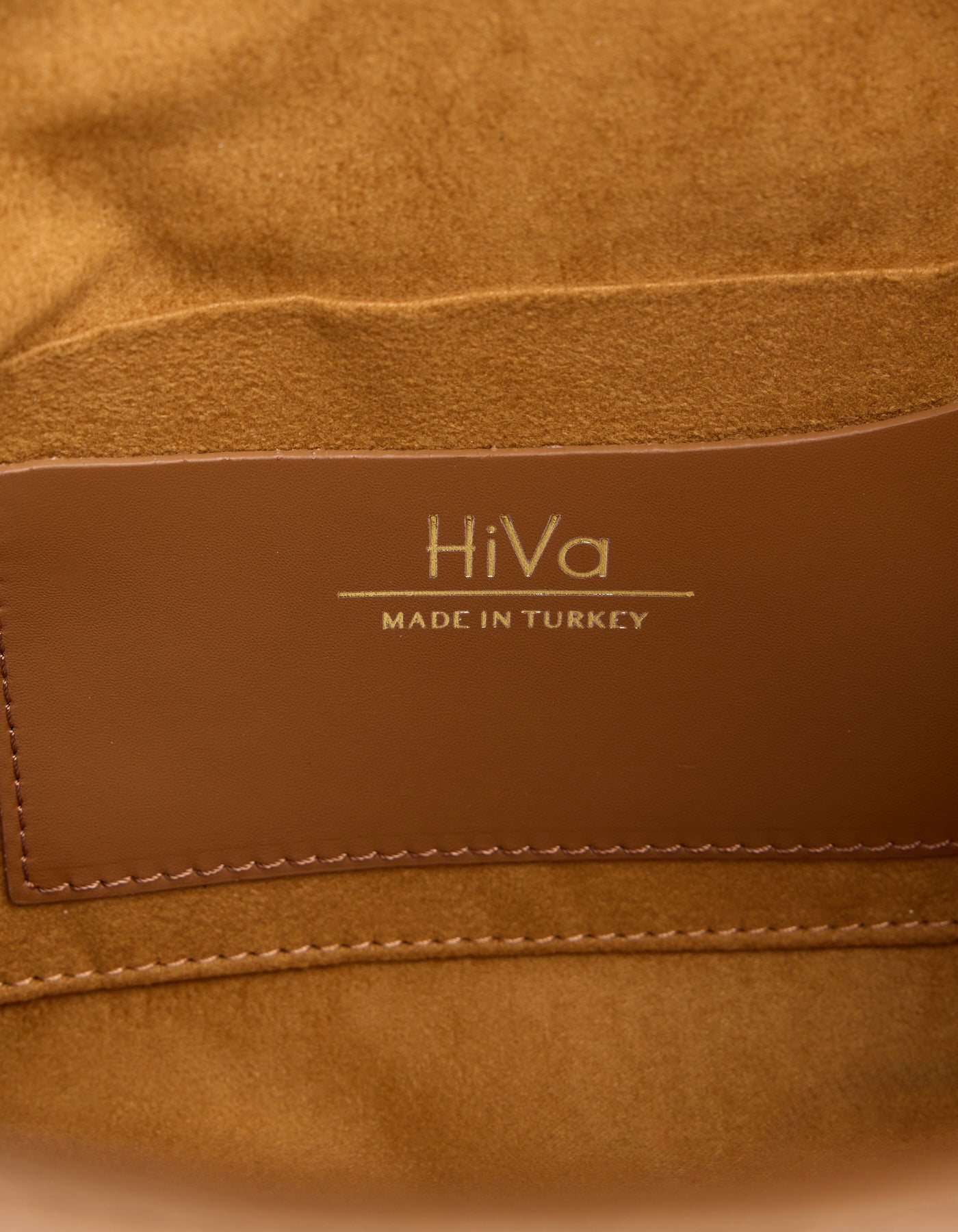 Hiva Atelier | Arlette Clutch & Chain Bag WOOD SUEDE | Her Tarza Uygun Deri Aksesuarlar