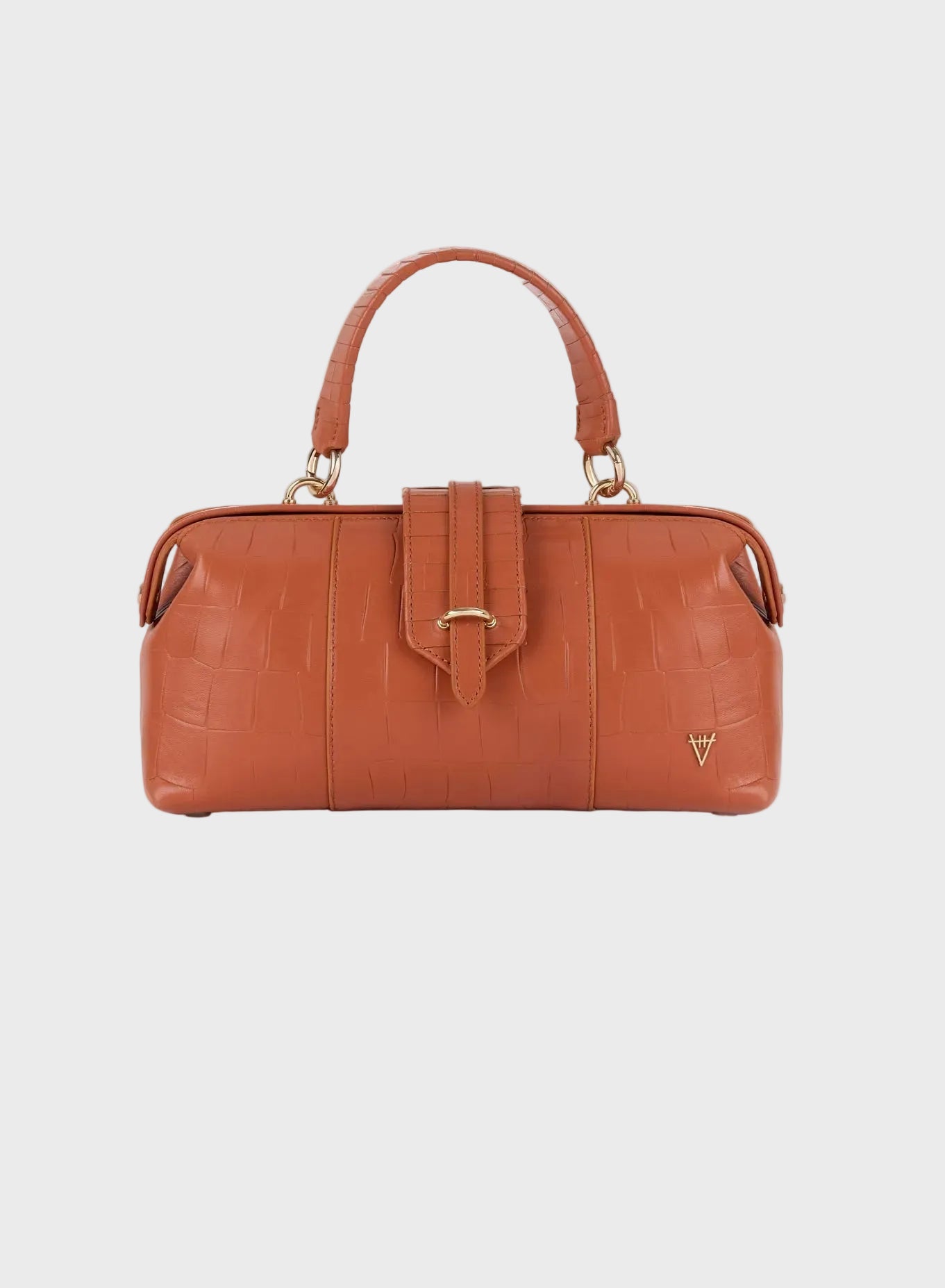 HiVa Atelier | Nubes Doctor Bag BURNT ORANGE | Beautiful and Versatile Leather Accessories