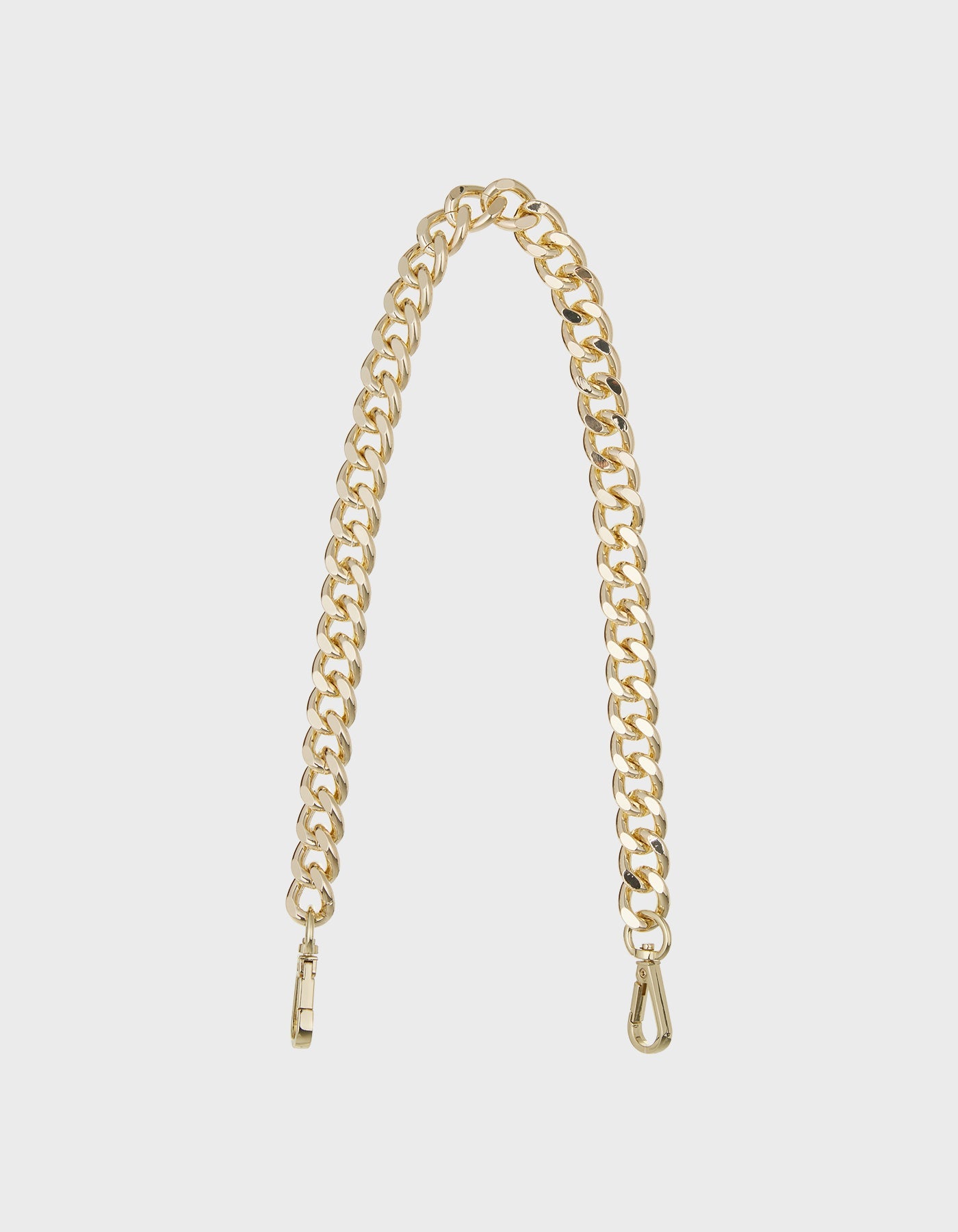 Hiva Atelier | Brass Thick Chain Strap 50 cm | Beautiful and Versatile Leather Accessories