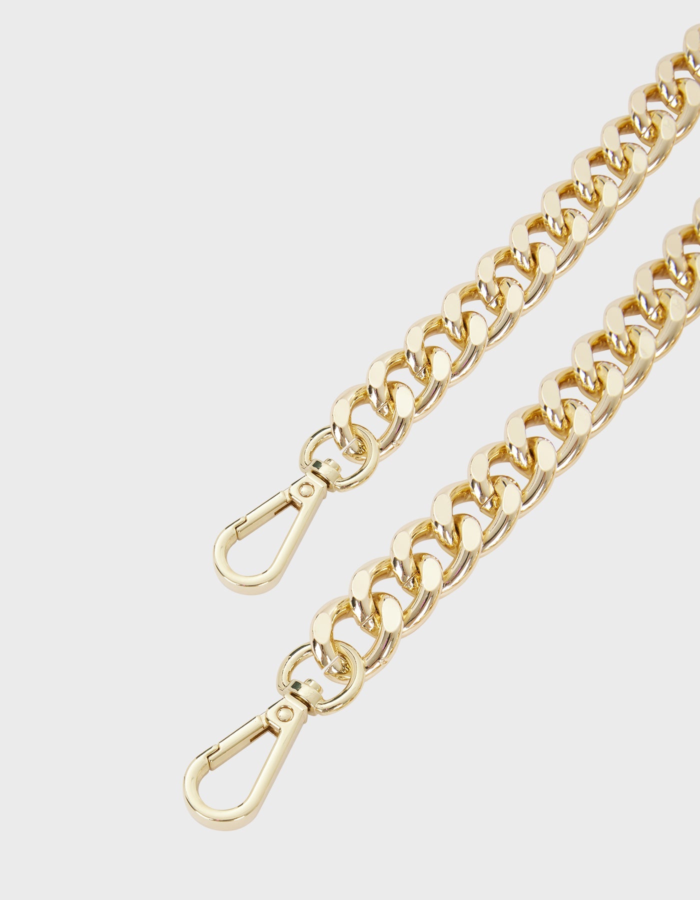 Hiva Atelier | Brass Thick Chain Strap 50 cm | Beautiful and Versatile Leather Accessories