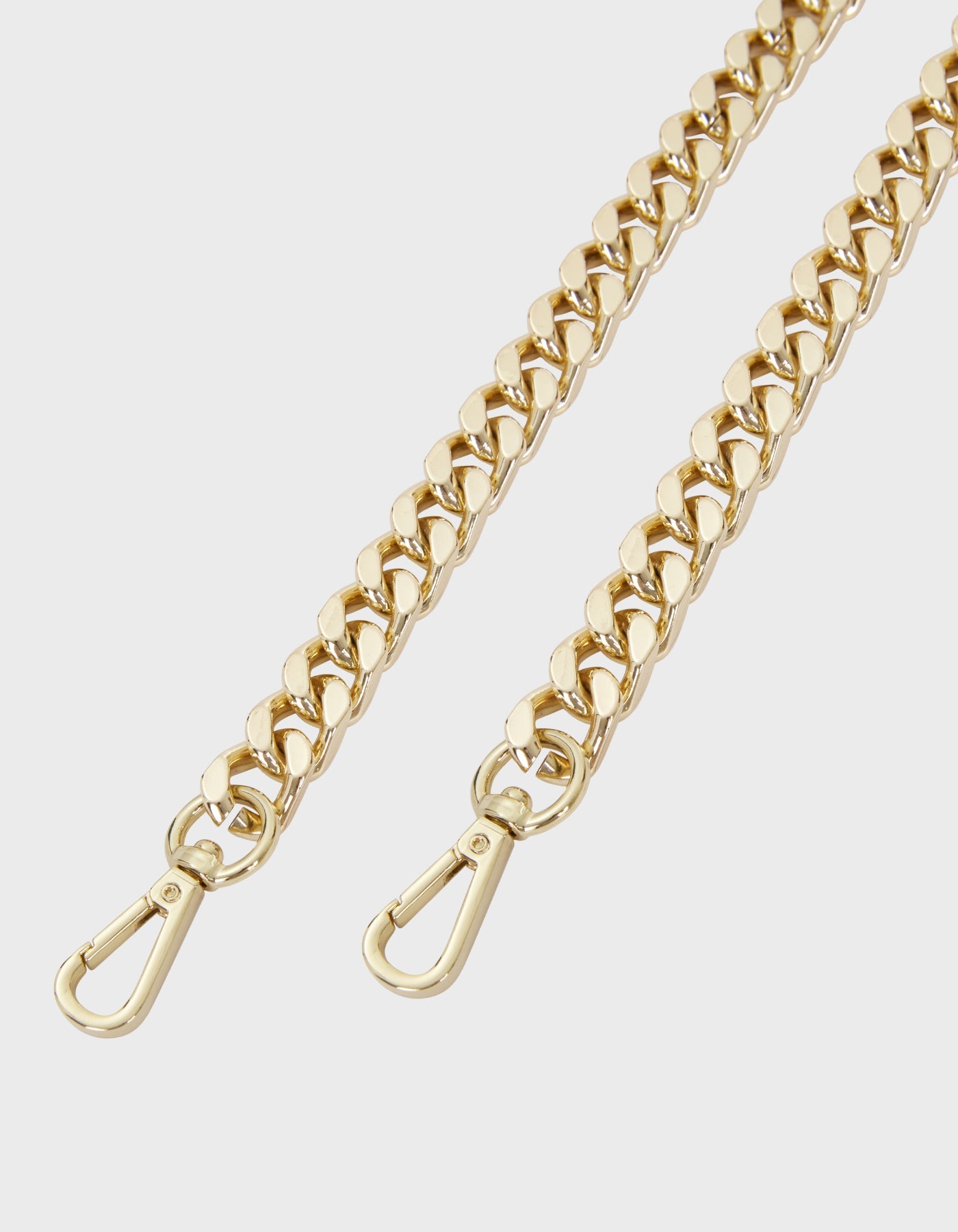 Hiva Atelier | Brass Thick Chain Strap 115 cm | Beautiful and Versatile Leather Accessories