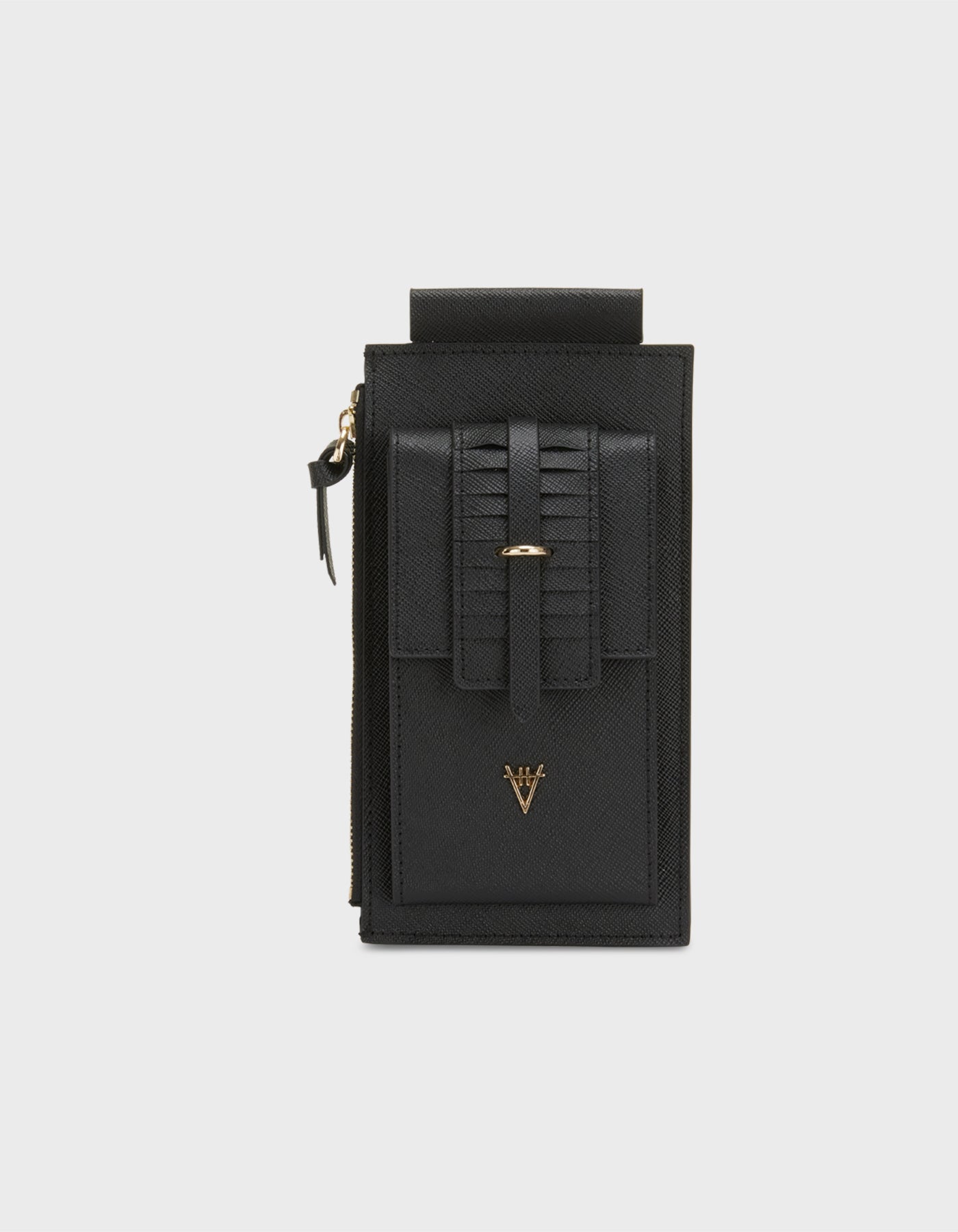 HiVa Atelier | Phone Pouch BLACK | Beautiful and Versatile Leather Accessories